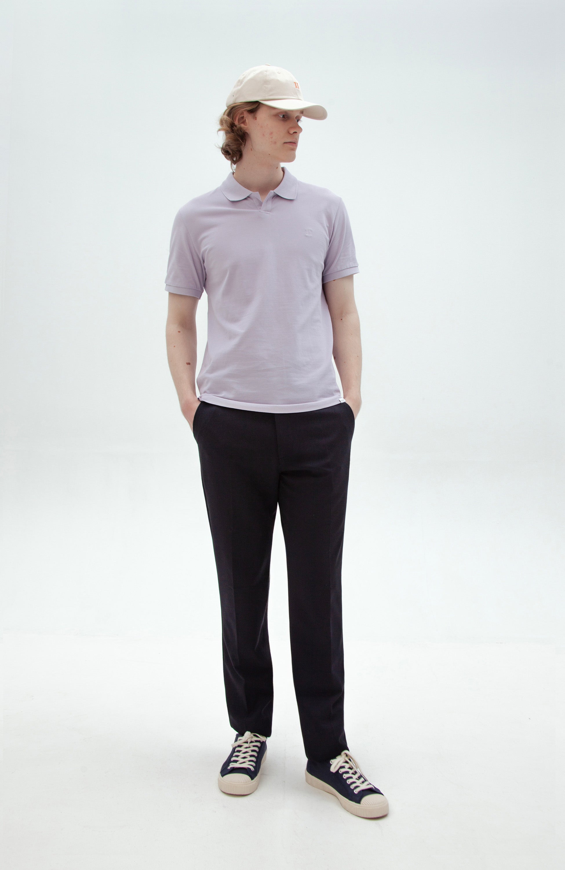 Les deux Purple Piqué polo shirt image 6