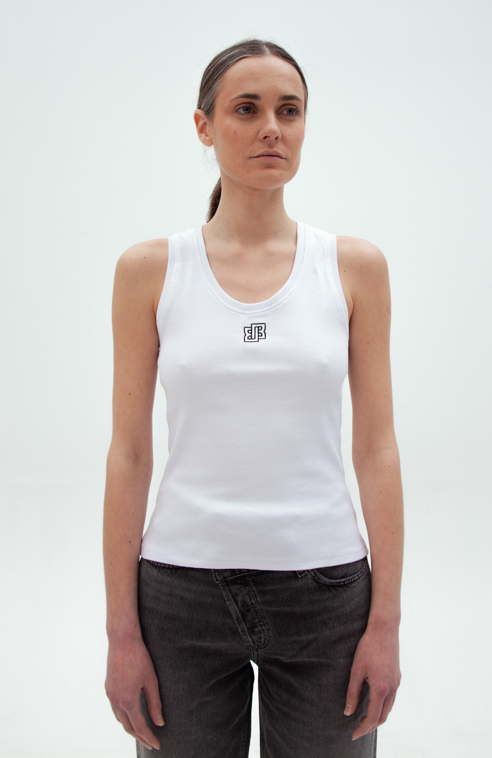 Ribbed tank top