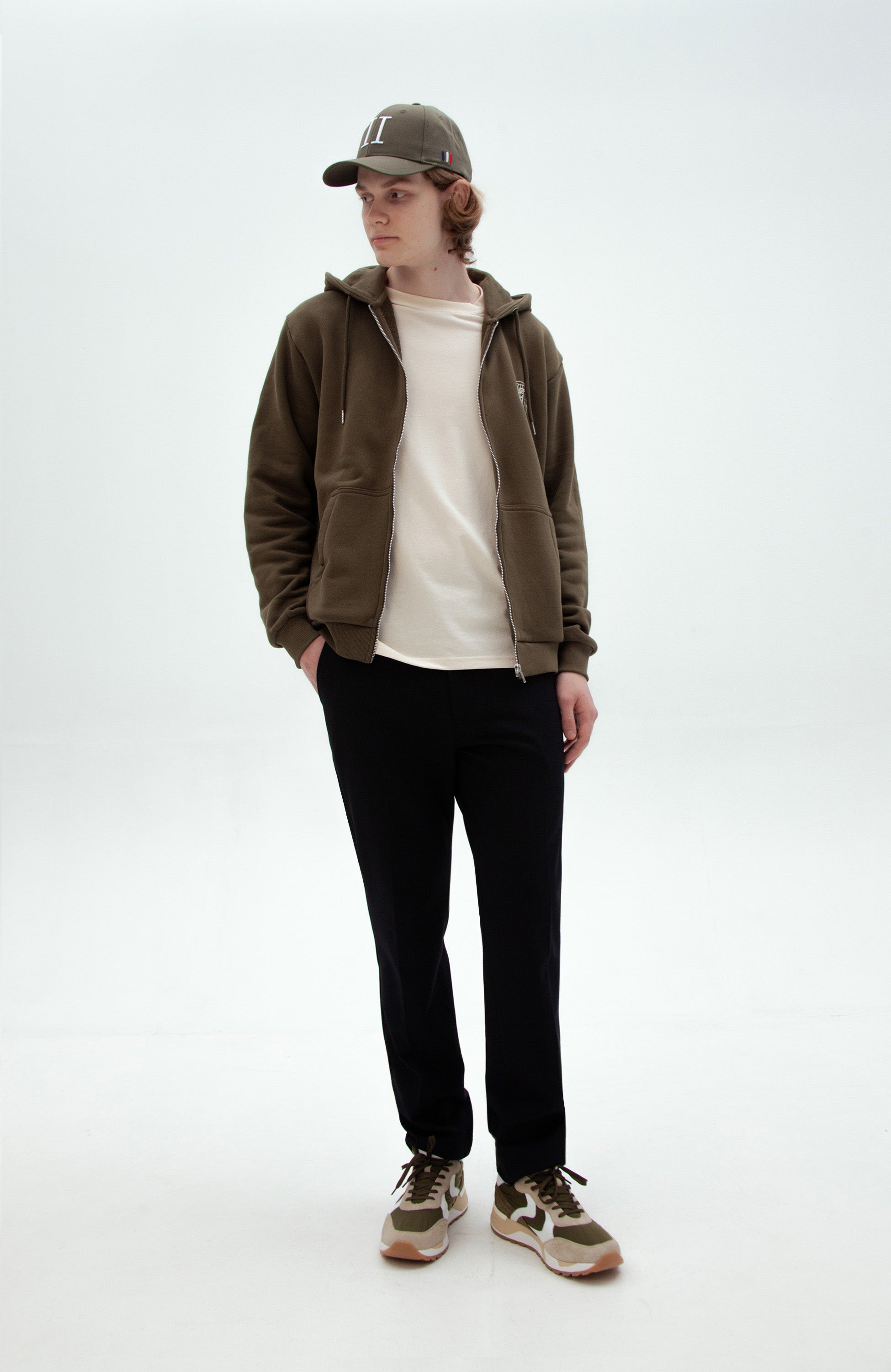 Zipped hoodie GLOBE