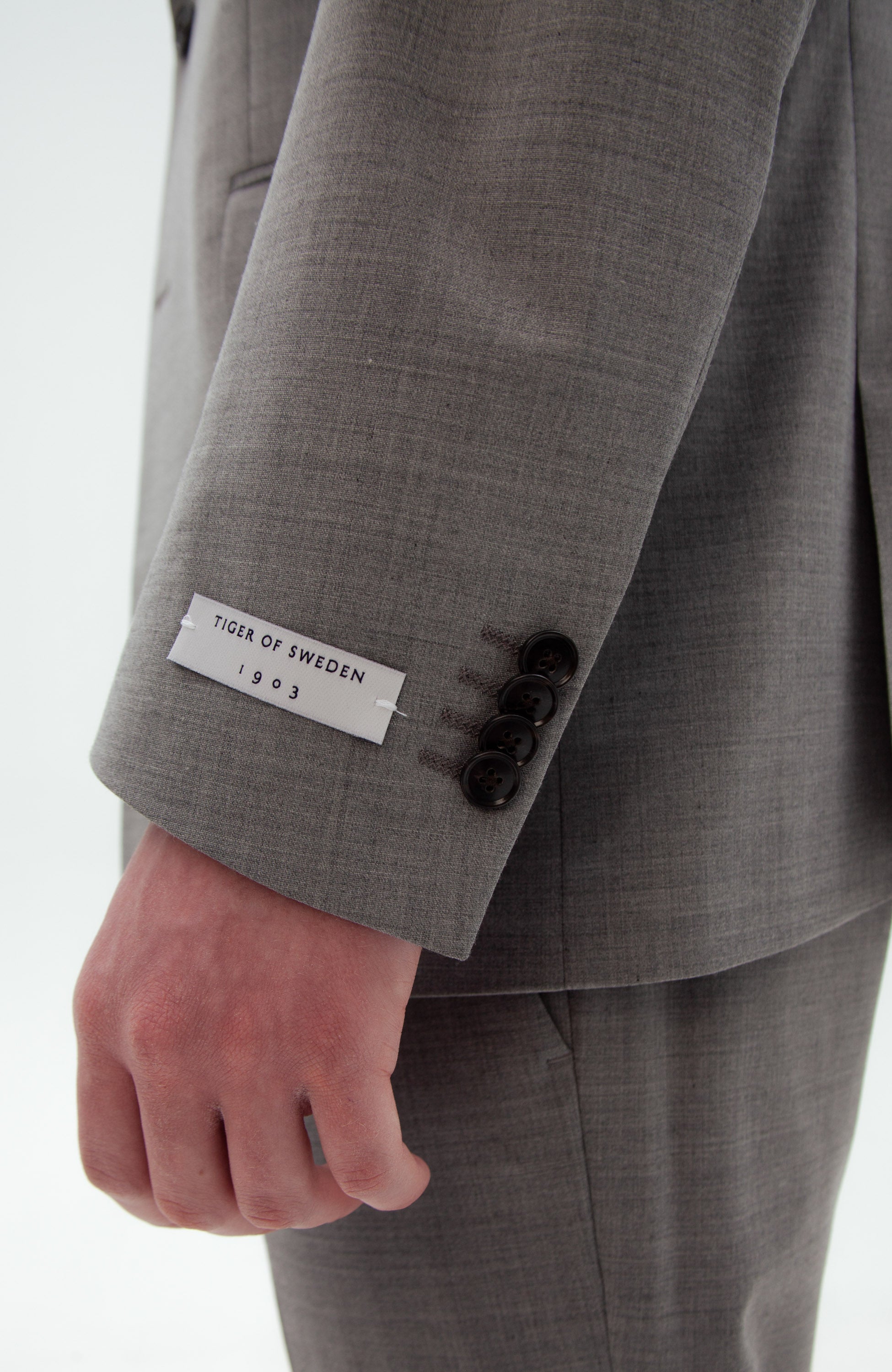 Tiger of sweden Grey Slim-fit blazer jerretts image 6