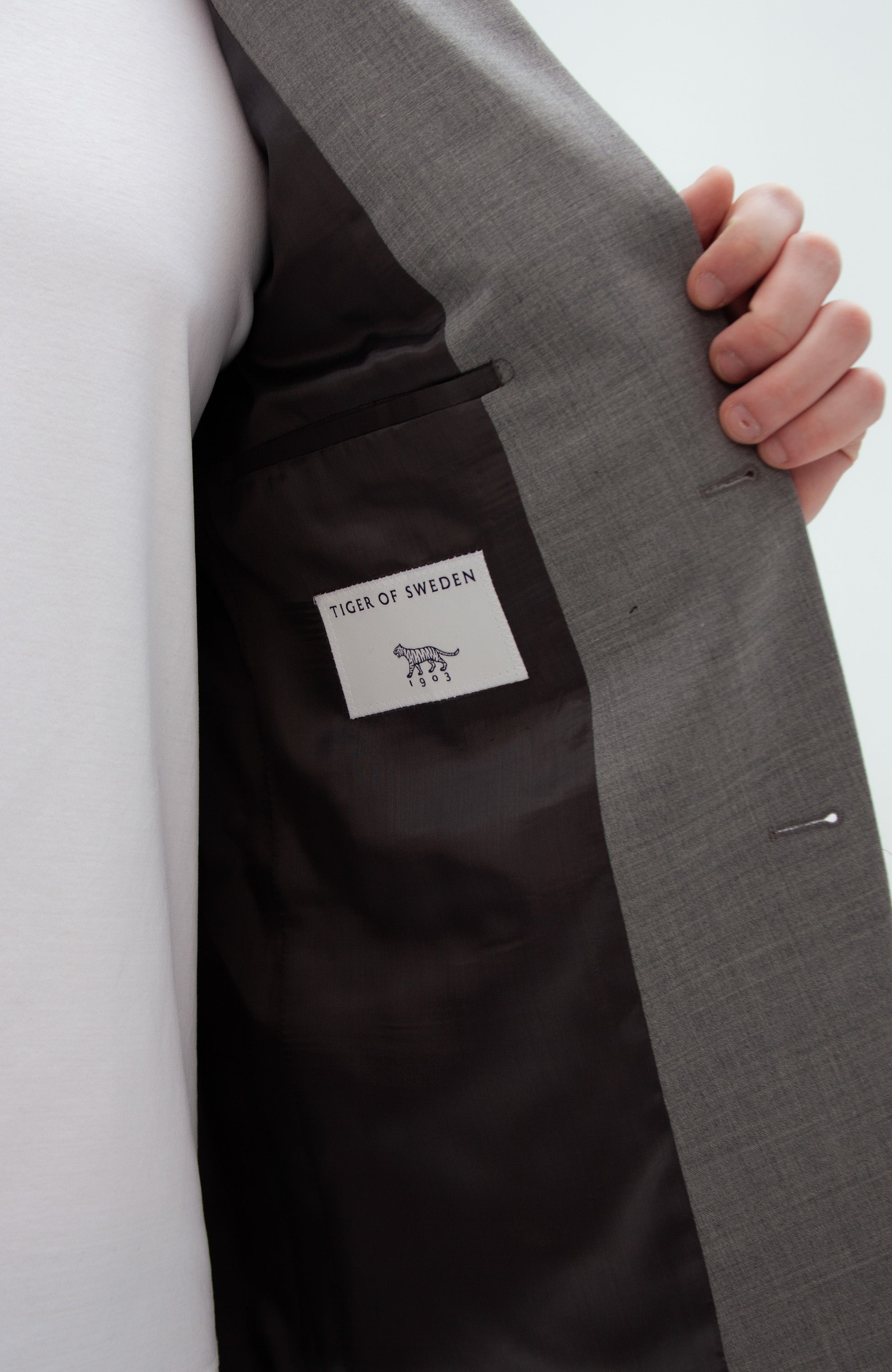 Tiger of sweden Grey Slim-fit blazer jerretts image 7