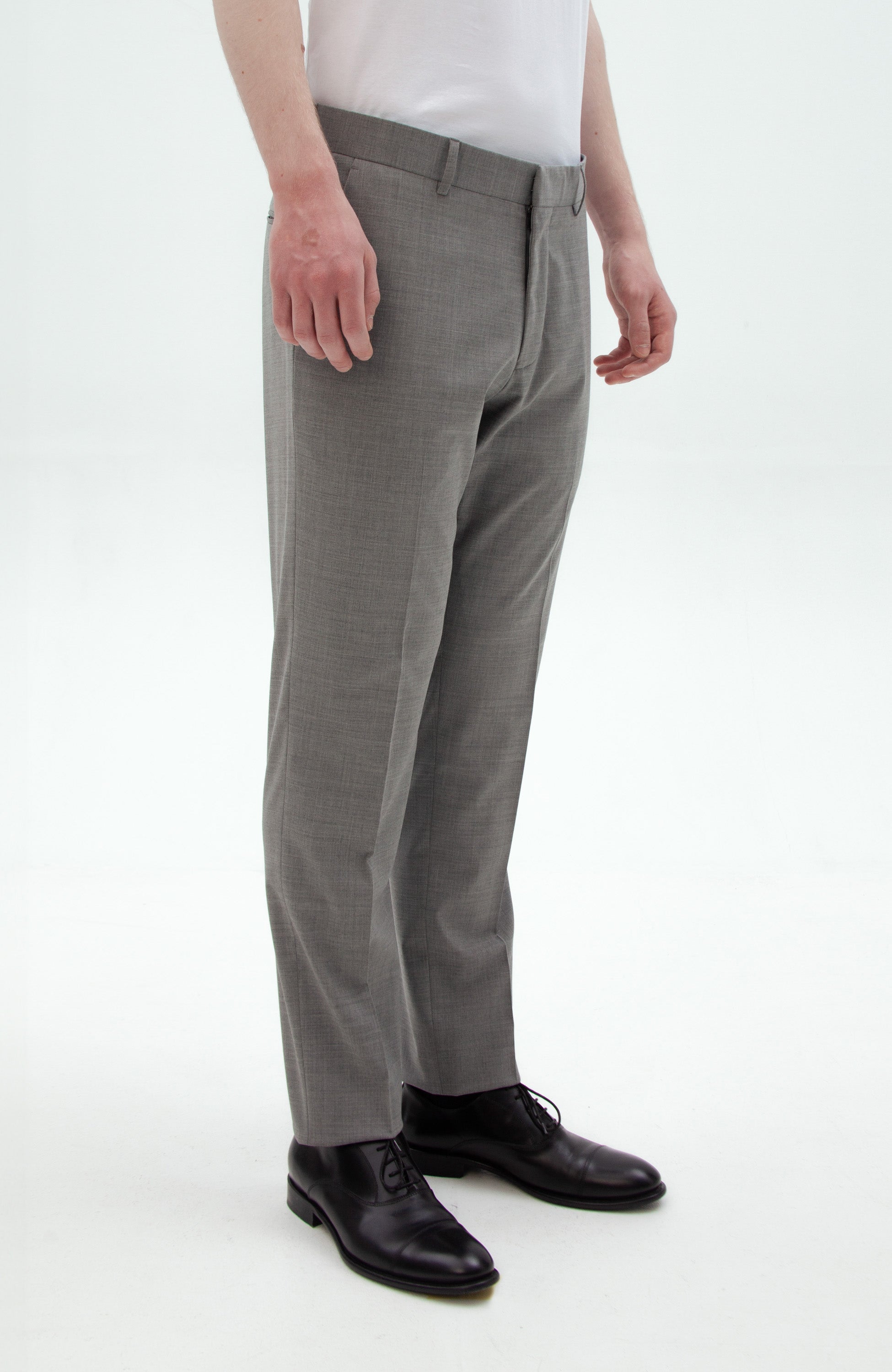 Tiger of sweden Grey Straight-fit trousers tenutas image 3