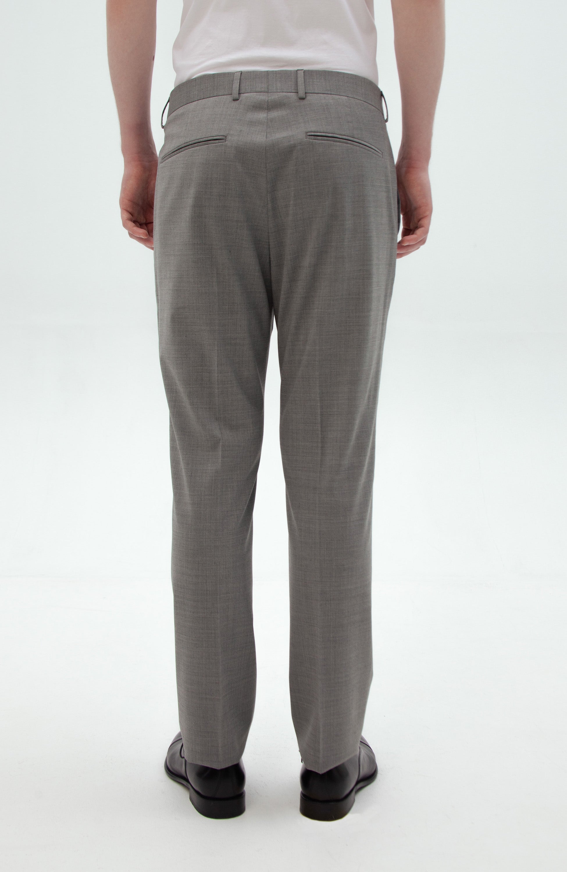 Tiger of sweden Grey Straight-fit trousers tenutas image 4