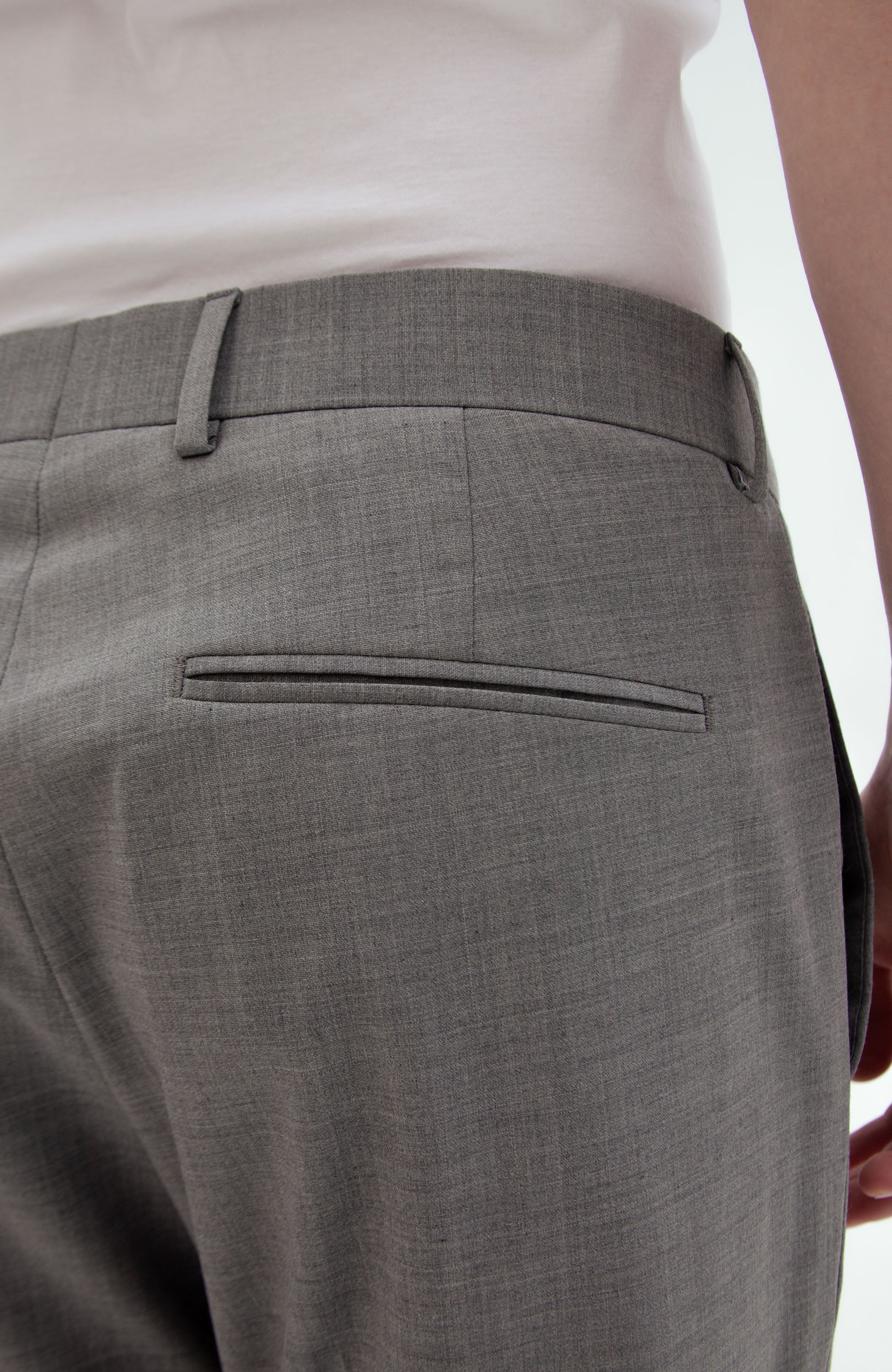 Tiger of sweden Grey Straight-fit trousers tenutas image 5