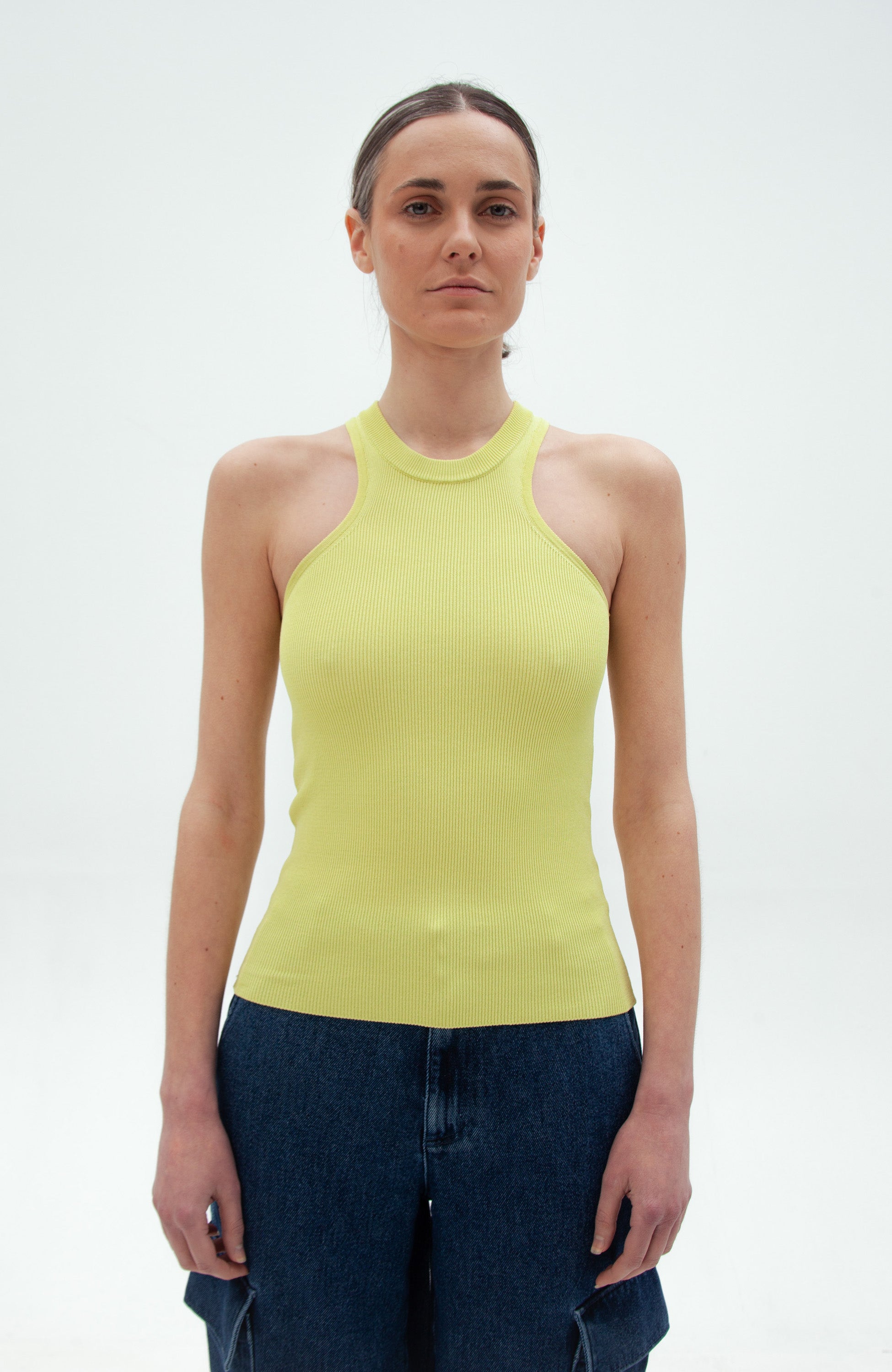Ribbed tank top
