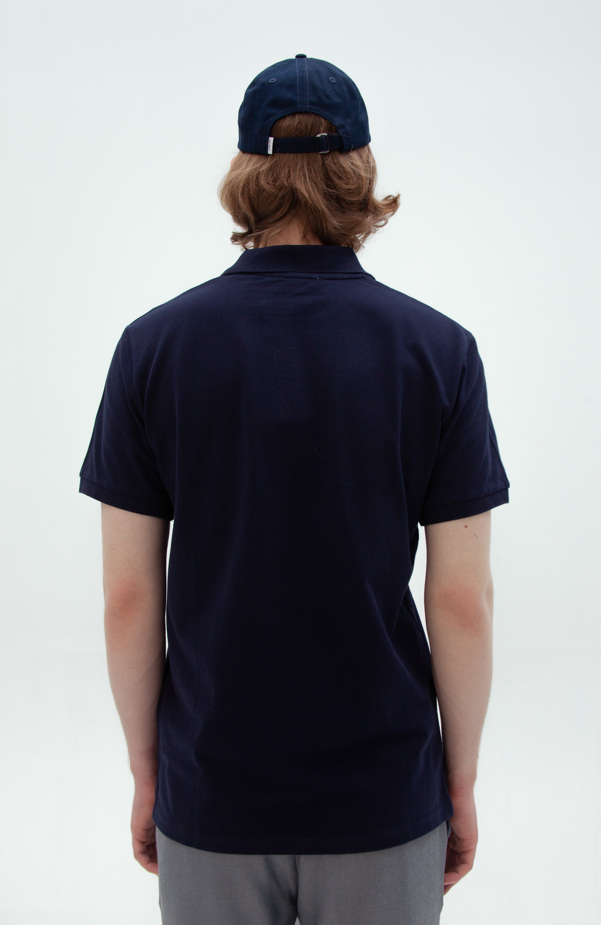 Les deux Navy Piqué polo shirt image 5