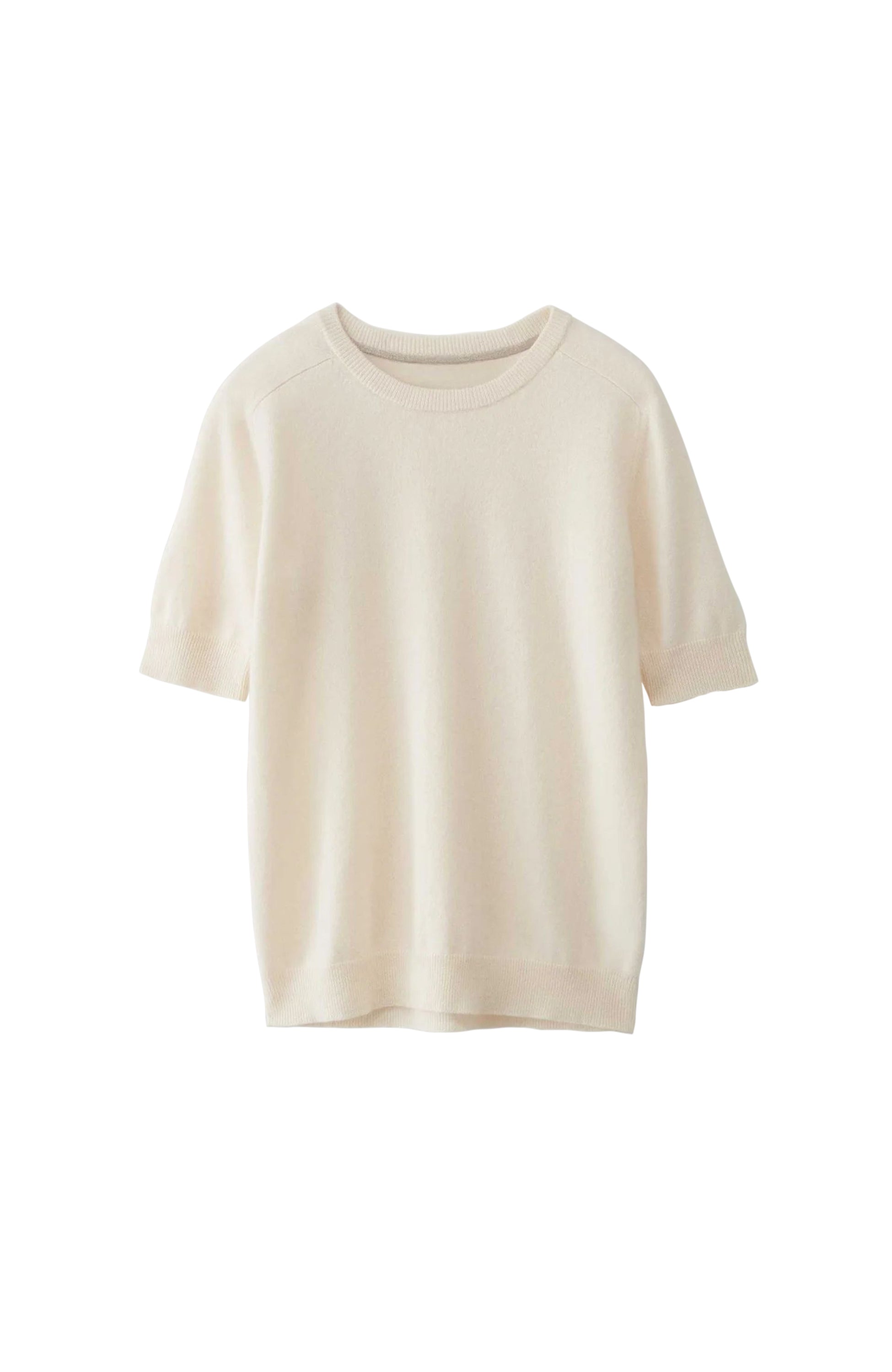 Lisa yang Neutral Short-sleeve roundneck sweater kenza image 7