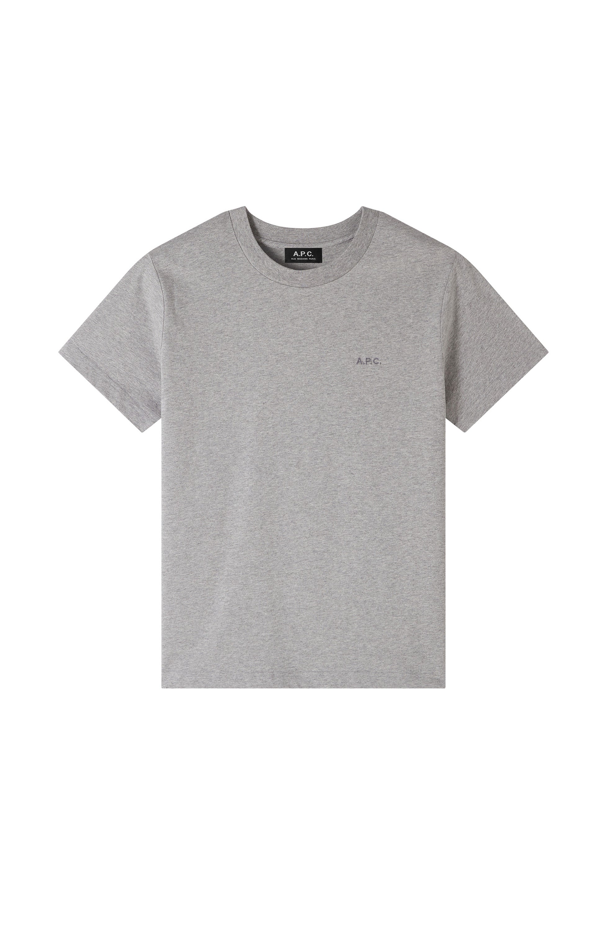 A.p.c. Grey Cotton t-shirt standard a.p.c. image 8