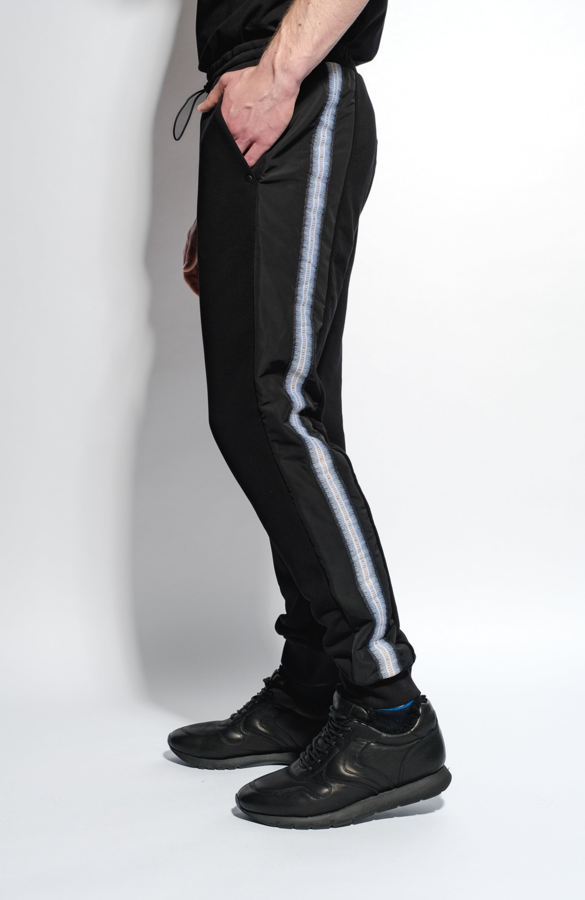 Cotton fleece joggers DIRK BIKKEMBERGS