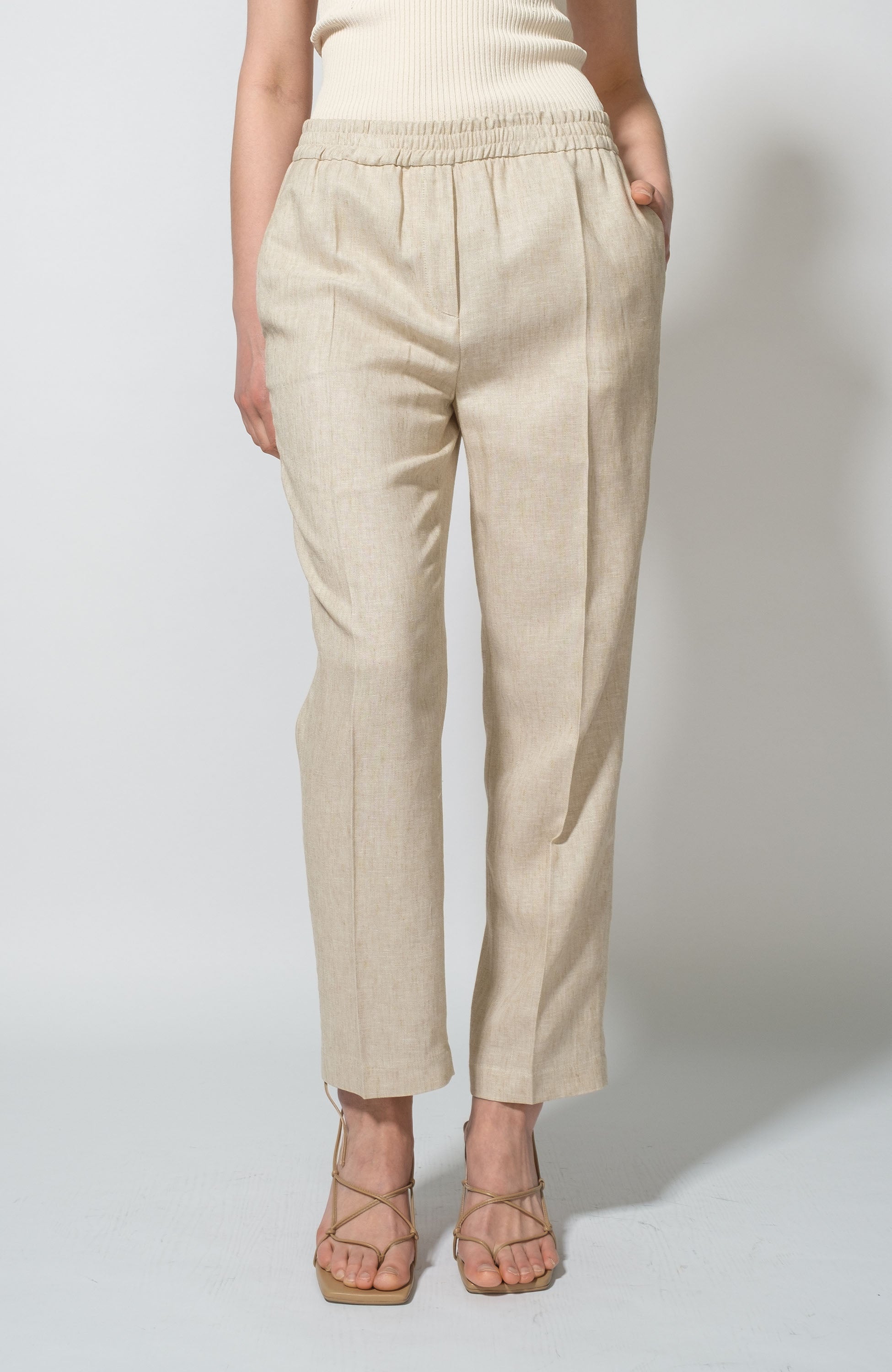 Linen trousers ERIKA CAVALLINI