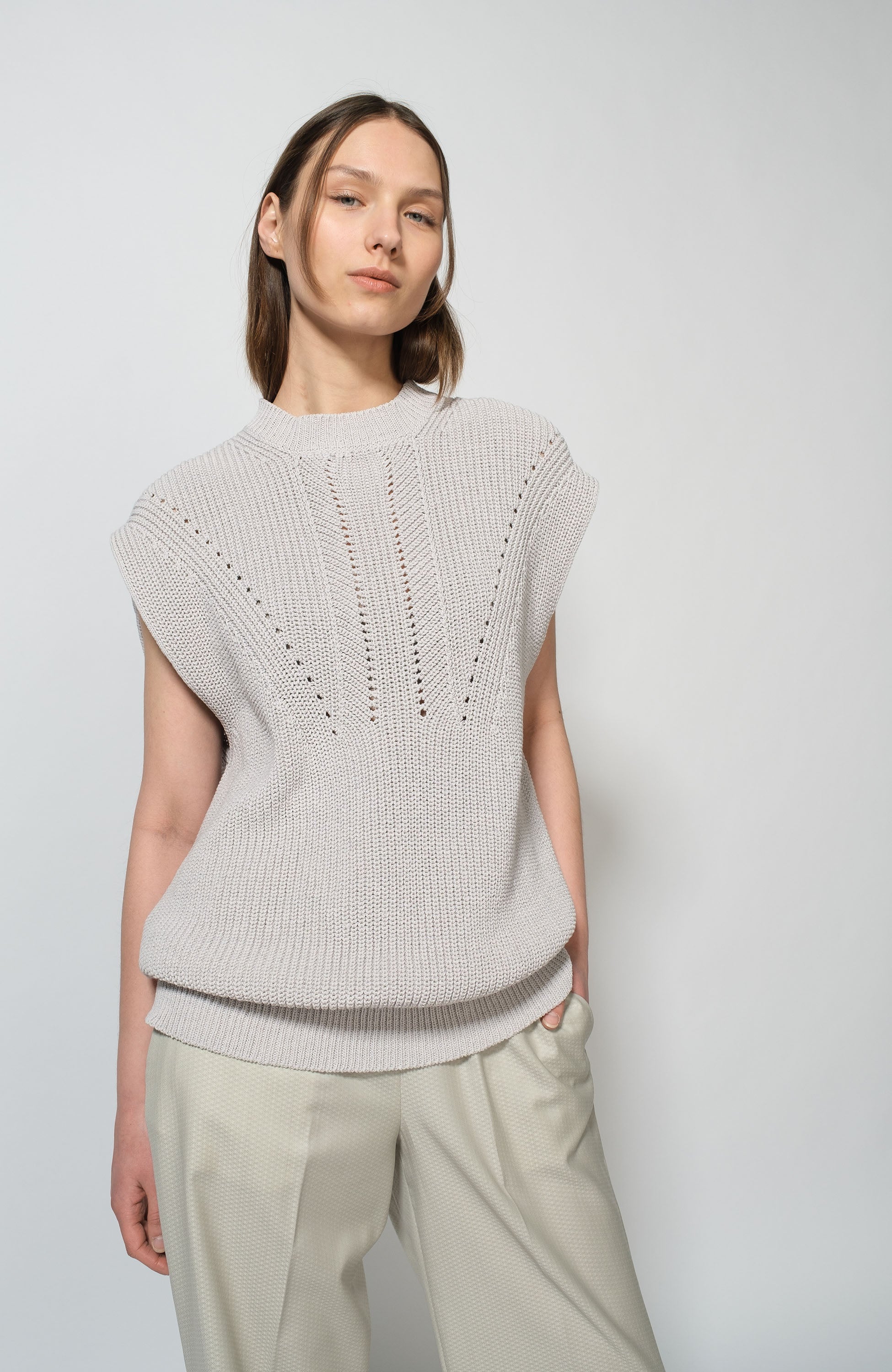 Knitted vest ERIKA CAVALLINI