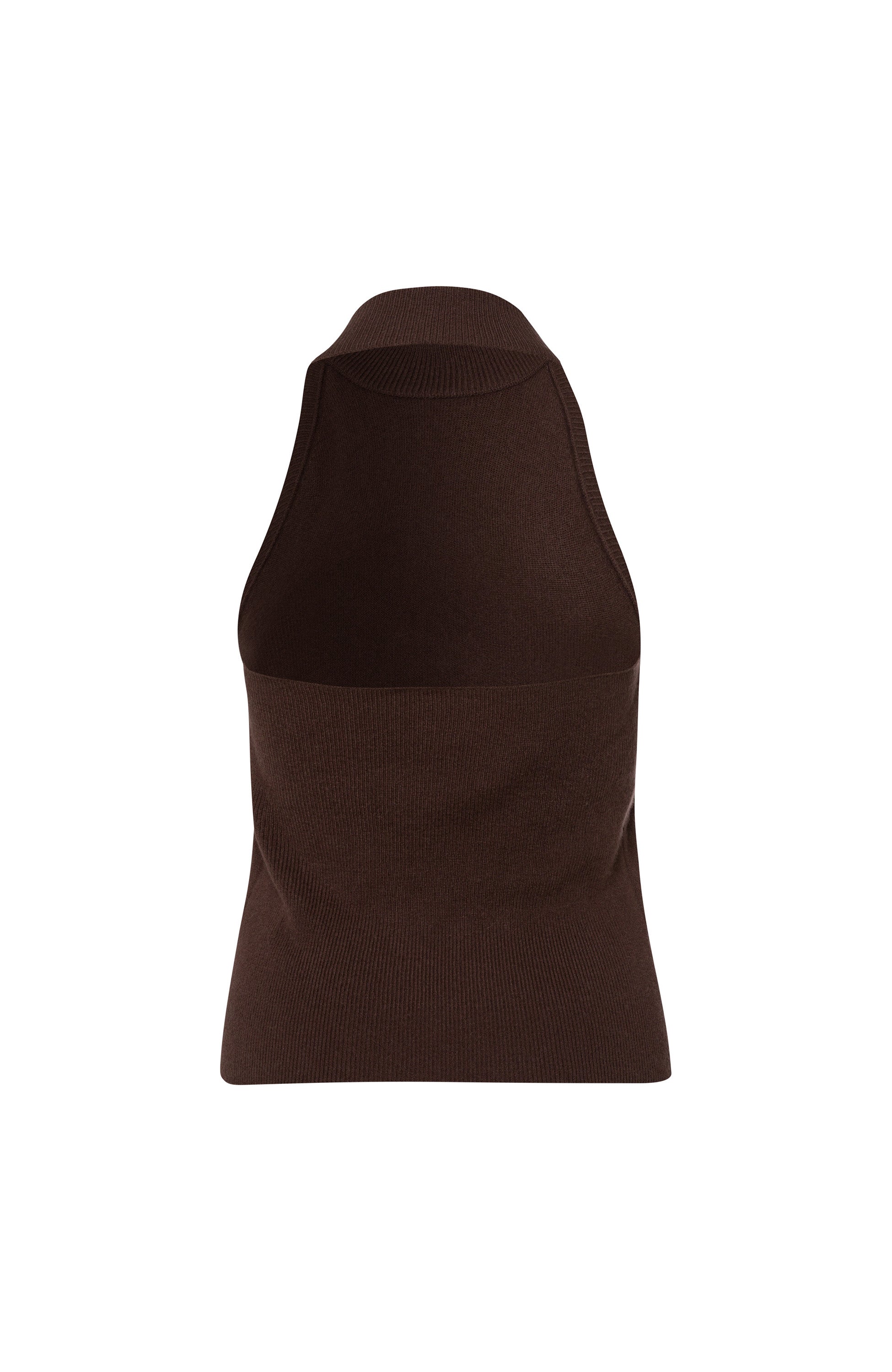 Ftc cashmere Brown Neckholder cashmere top image 7