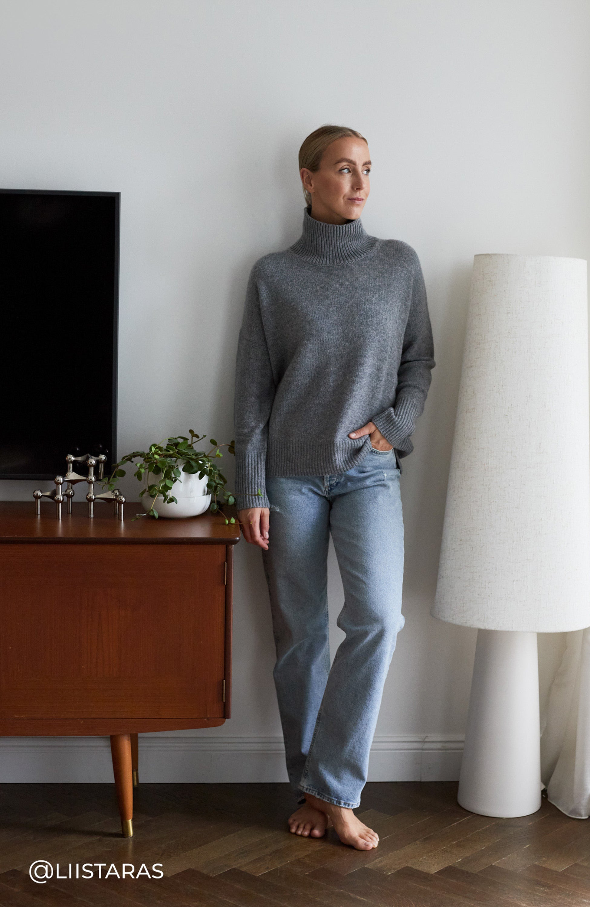 Citizens of humanity Blue High-rise relaxed jeans eva image 9