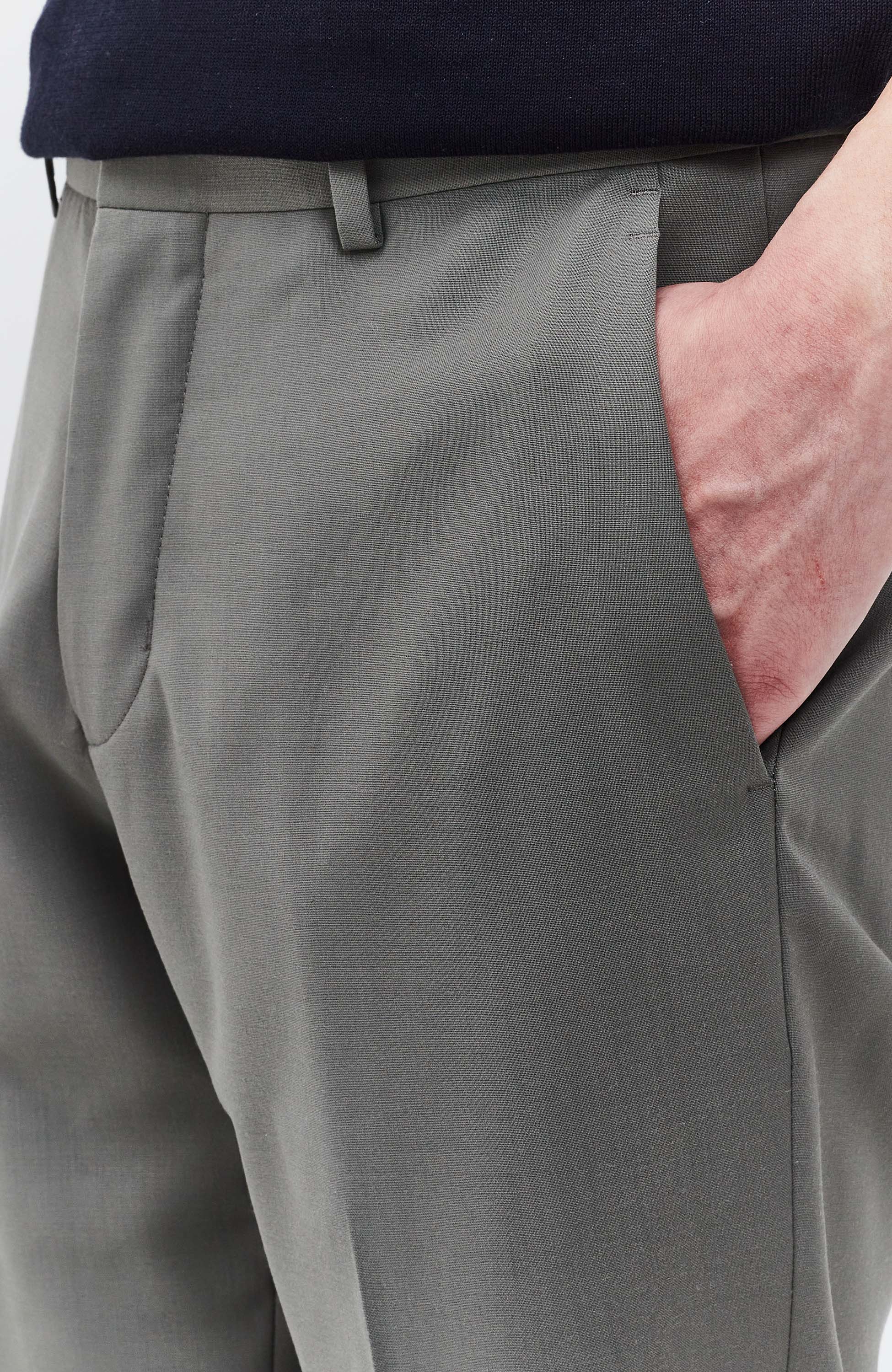 Tiger of sweden Green Straight-fit trousers tenutas image 6