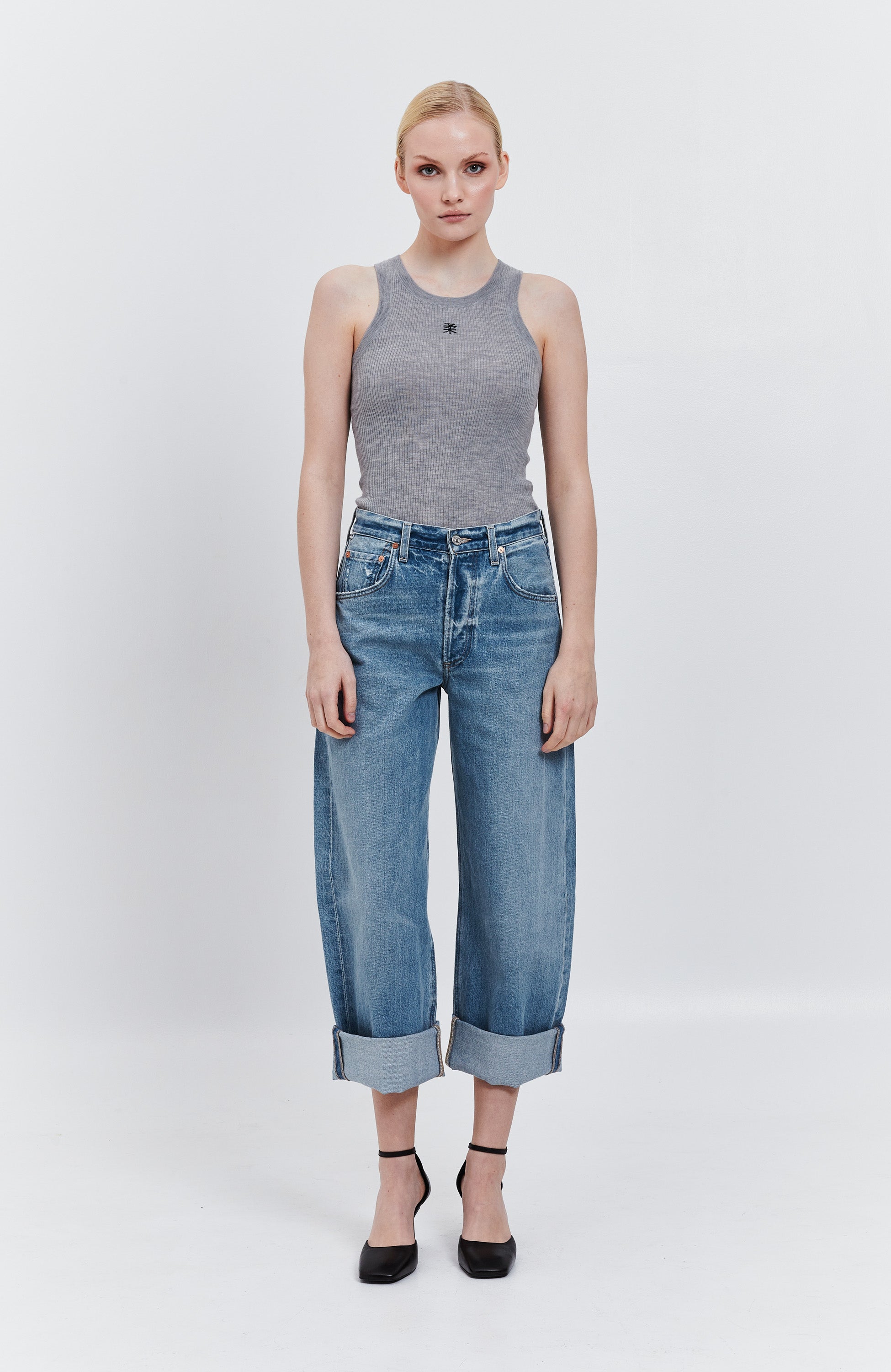 Relaxed baggy jeans AYLA