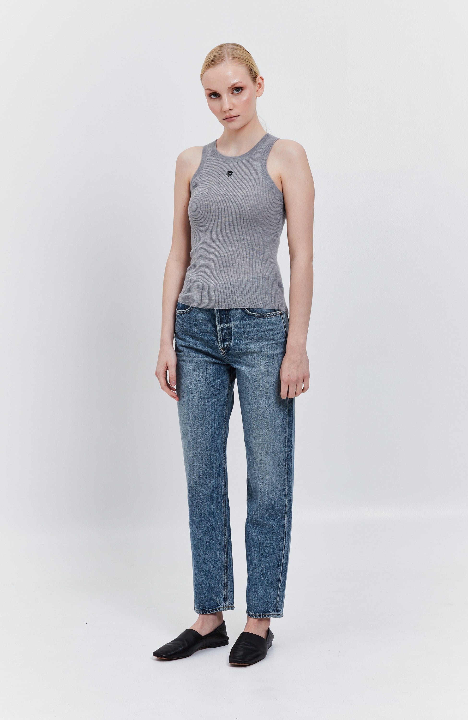 Citizens of humanity Blue Tapered baggy jeans low slung image 6