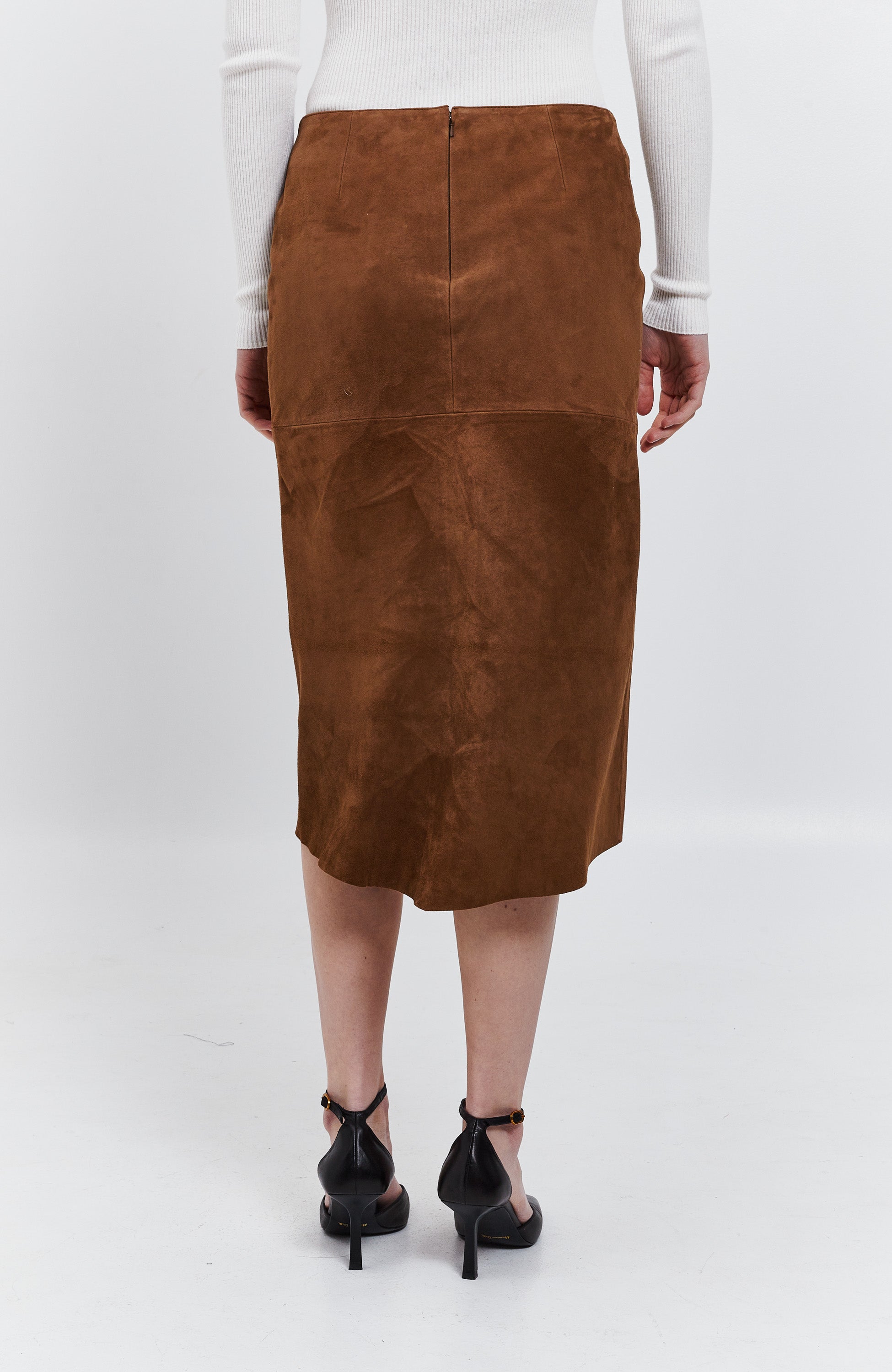 Tiger of sweden Suede midi skirt edes l image 5