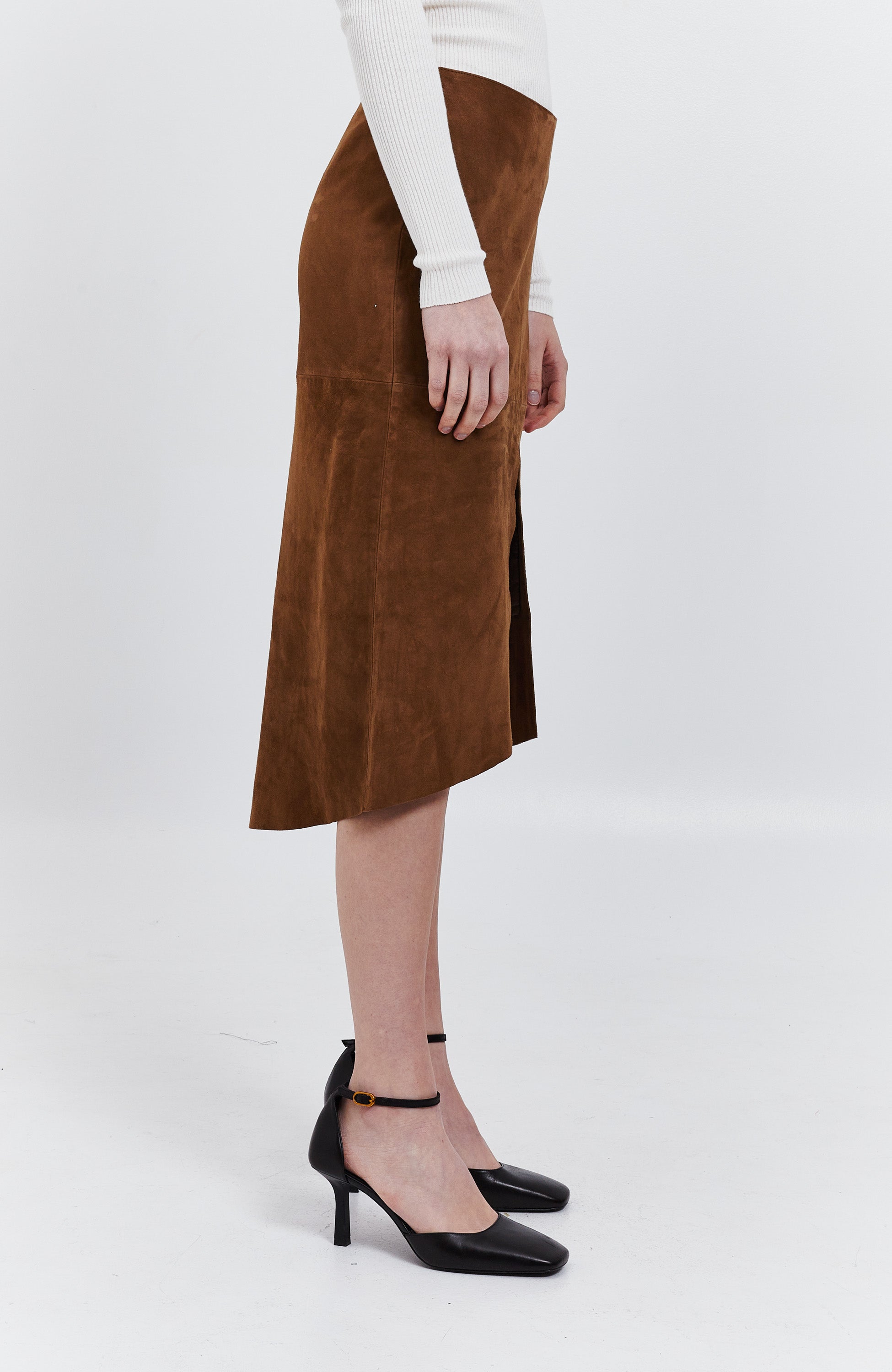 Tiger of sweden Suede midi skirt edes l image 4