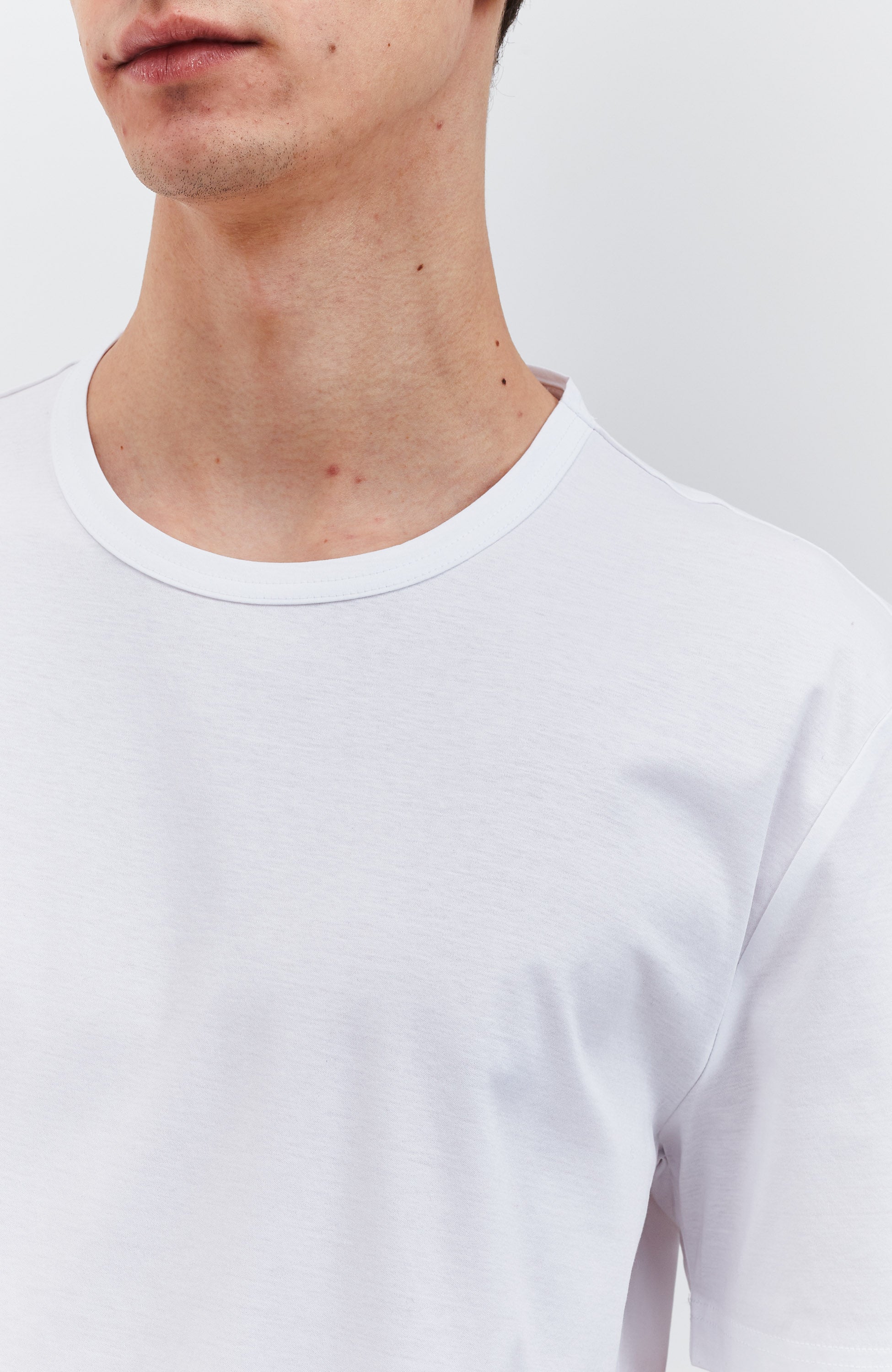 Tiger of sweden White Mercerized cotton t-shirt olaf image 4