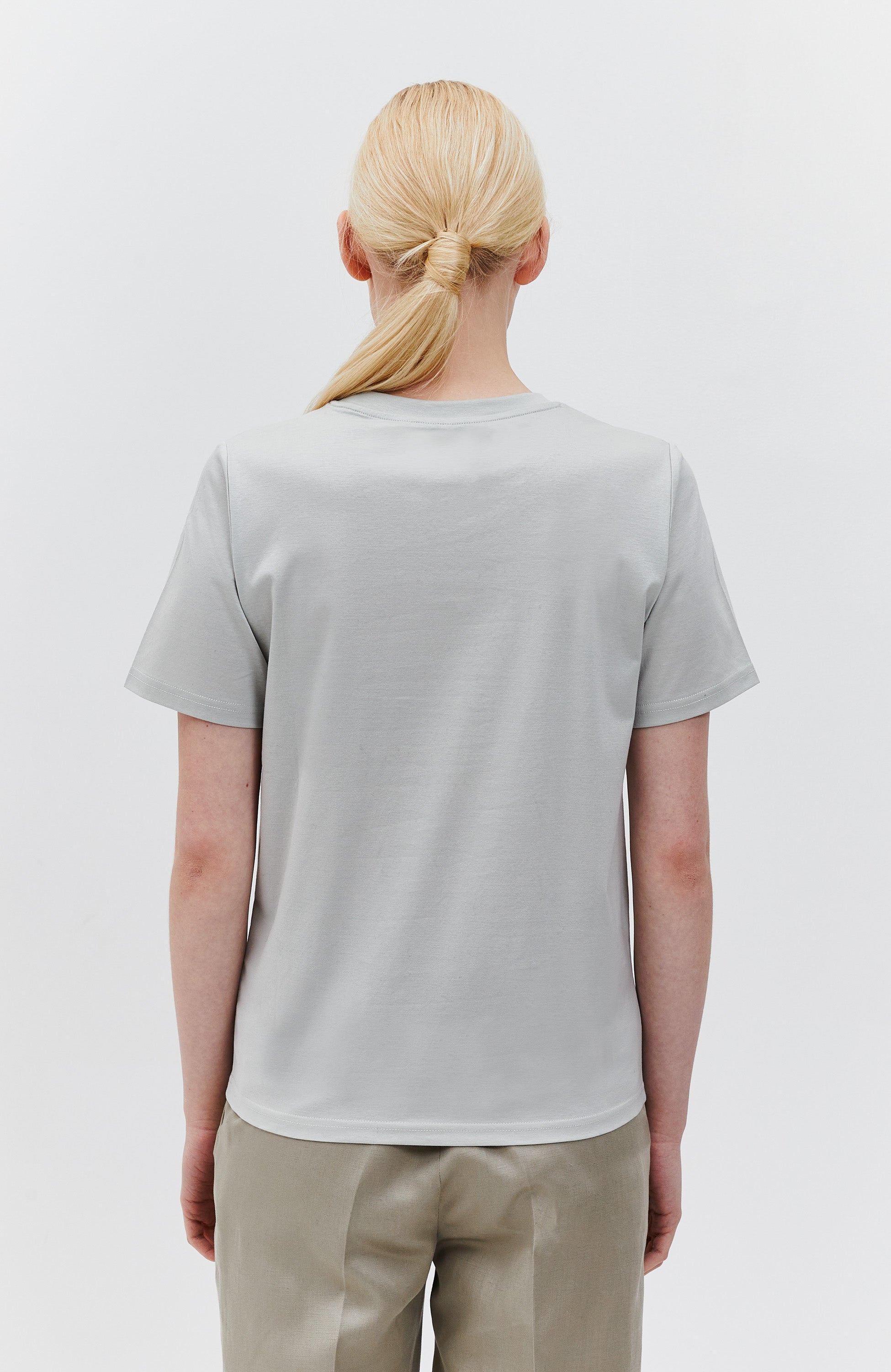 Tiger of sweden Green Mercerized cotton t-shirt deiro image 3