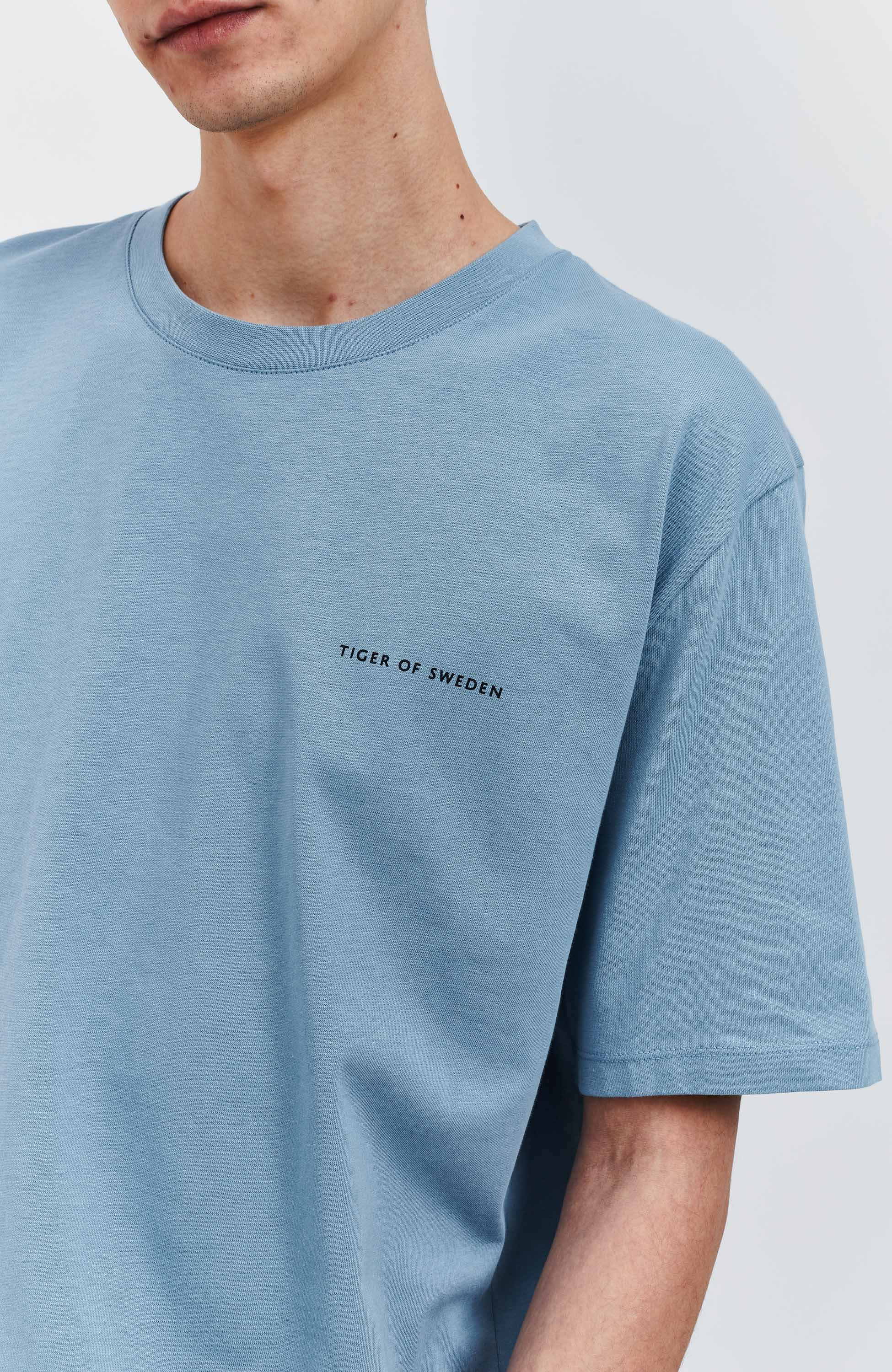 Tiger of sweden Blue Relaxed-fit t-shirt pro image 3