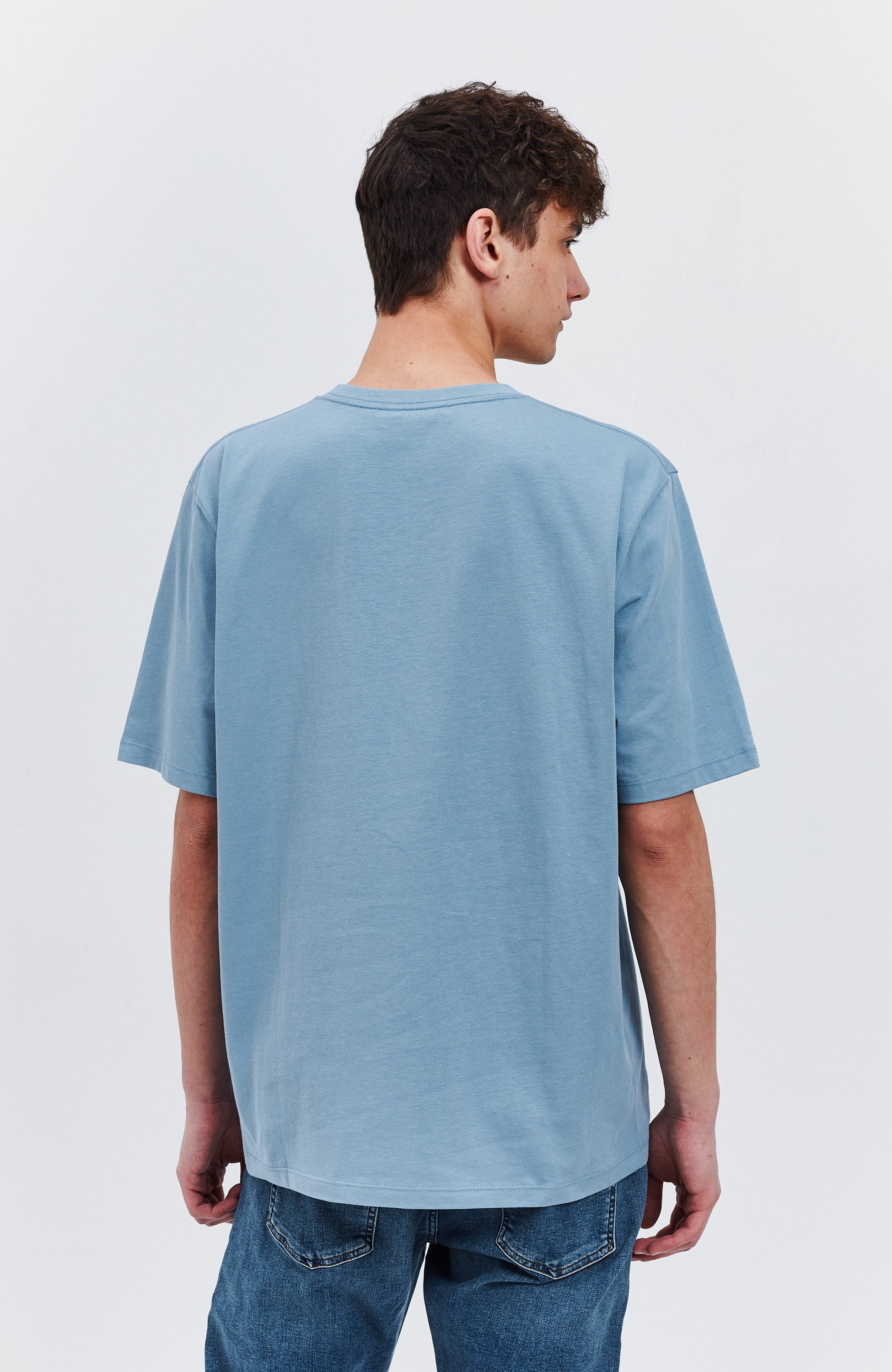 Tiger of sweden Blue Relaxed-fit t-shirt pro image 4