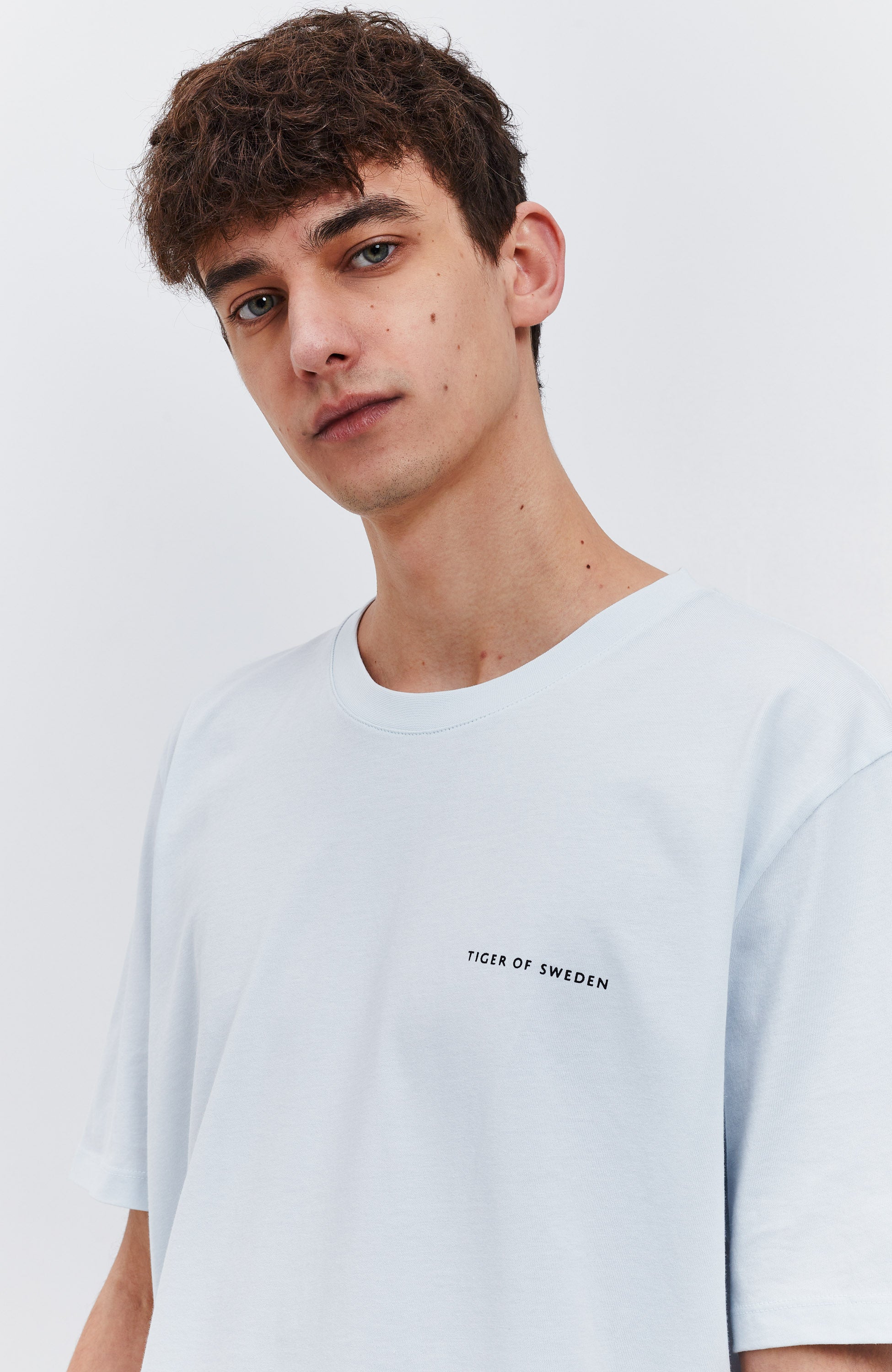 Tiger of sweden Blue Relaxed-fit t-shirt pro image 2