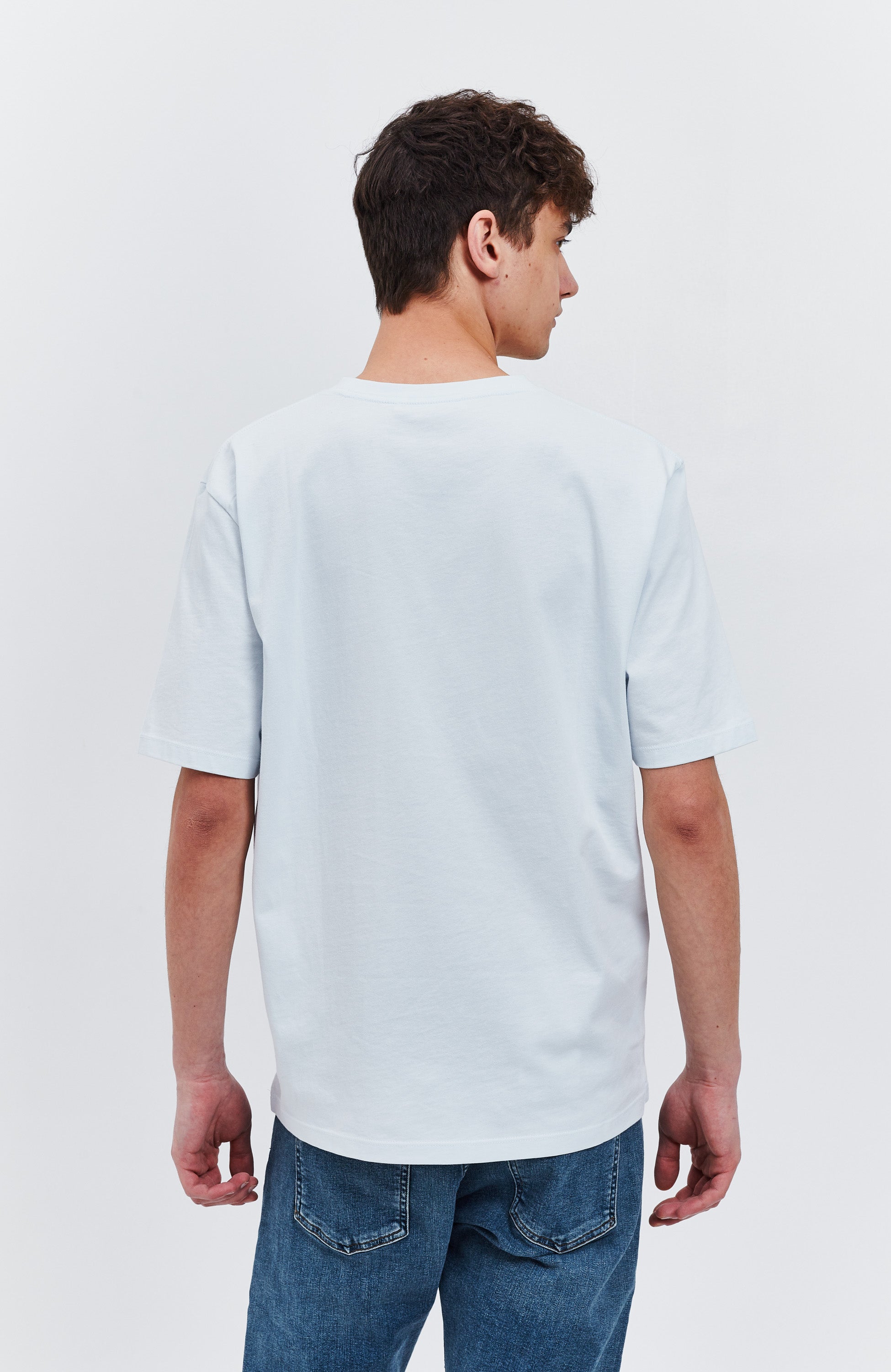Tiger of sweden Blue Relaxed-fit t-shirt pro image 4