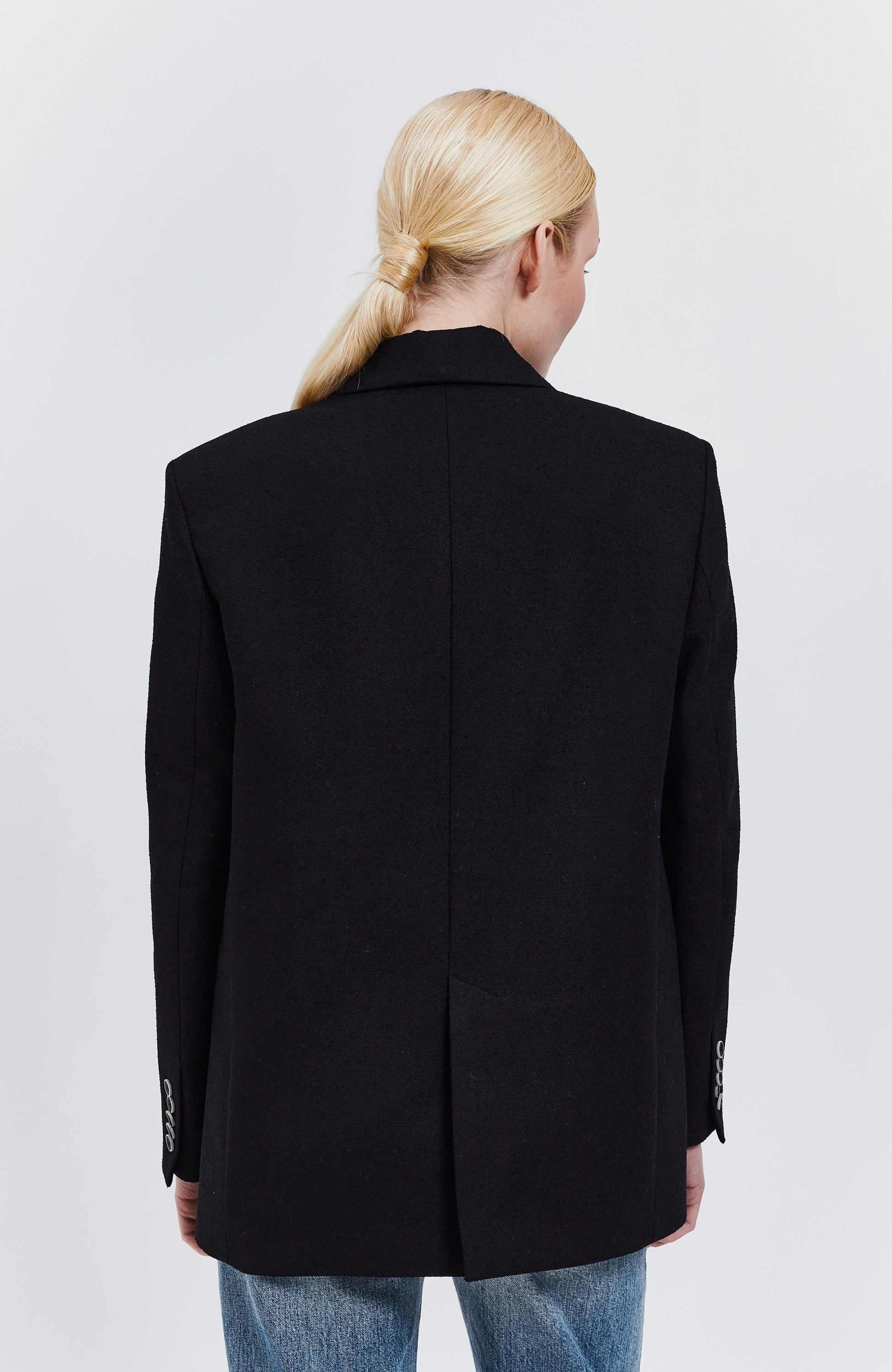 House of dagmar Black Oversized blazer image 3