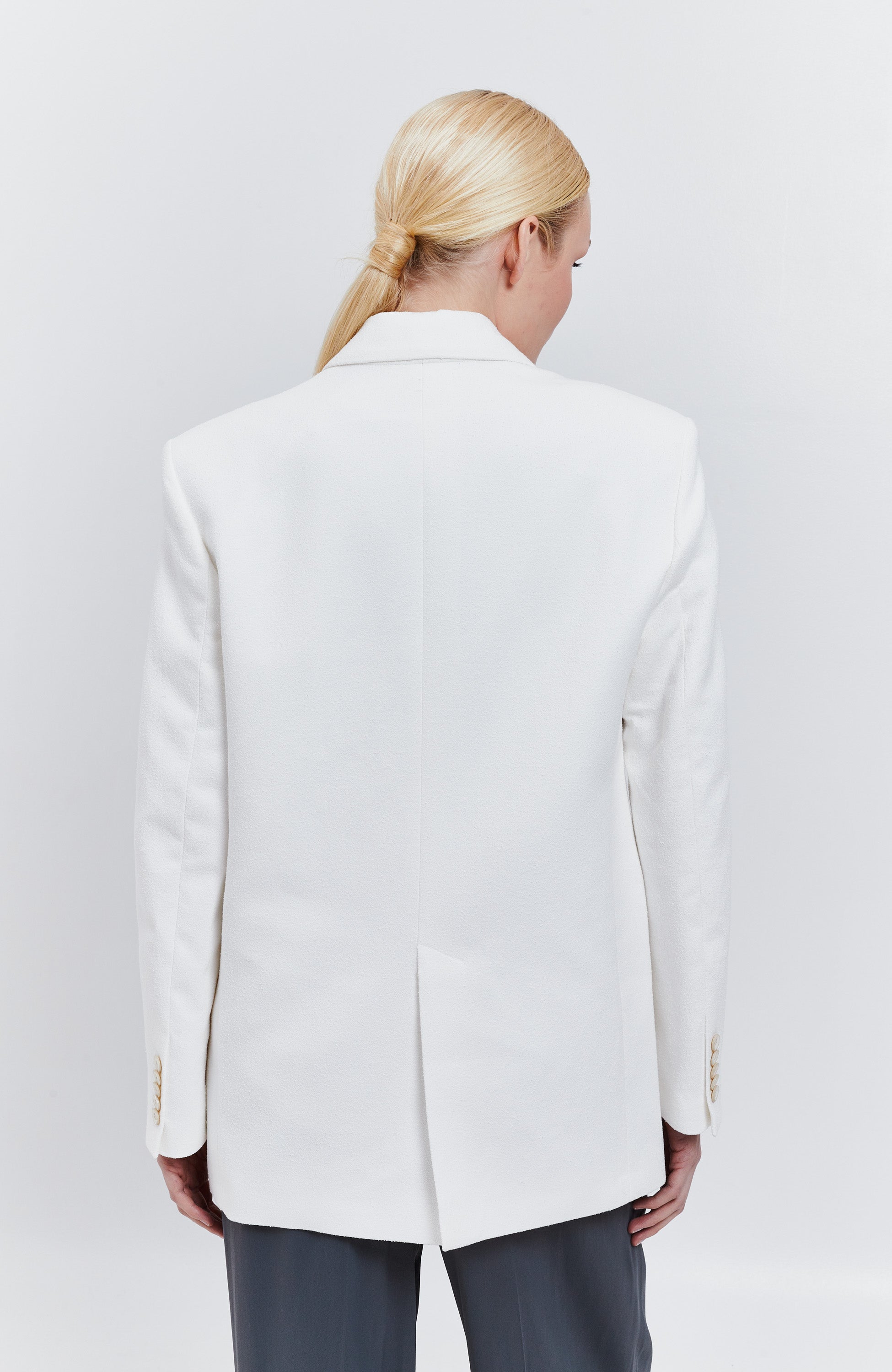 House of dagmar White Oversized blazer image 3