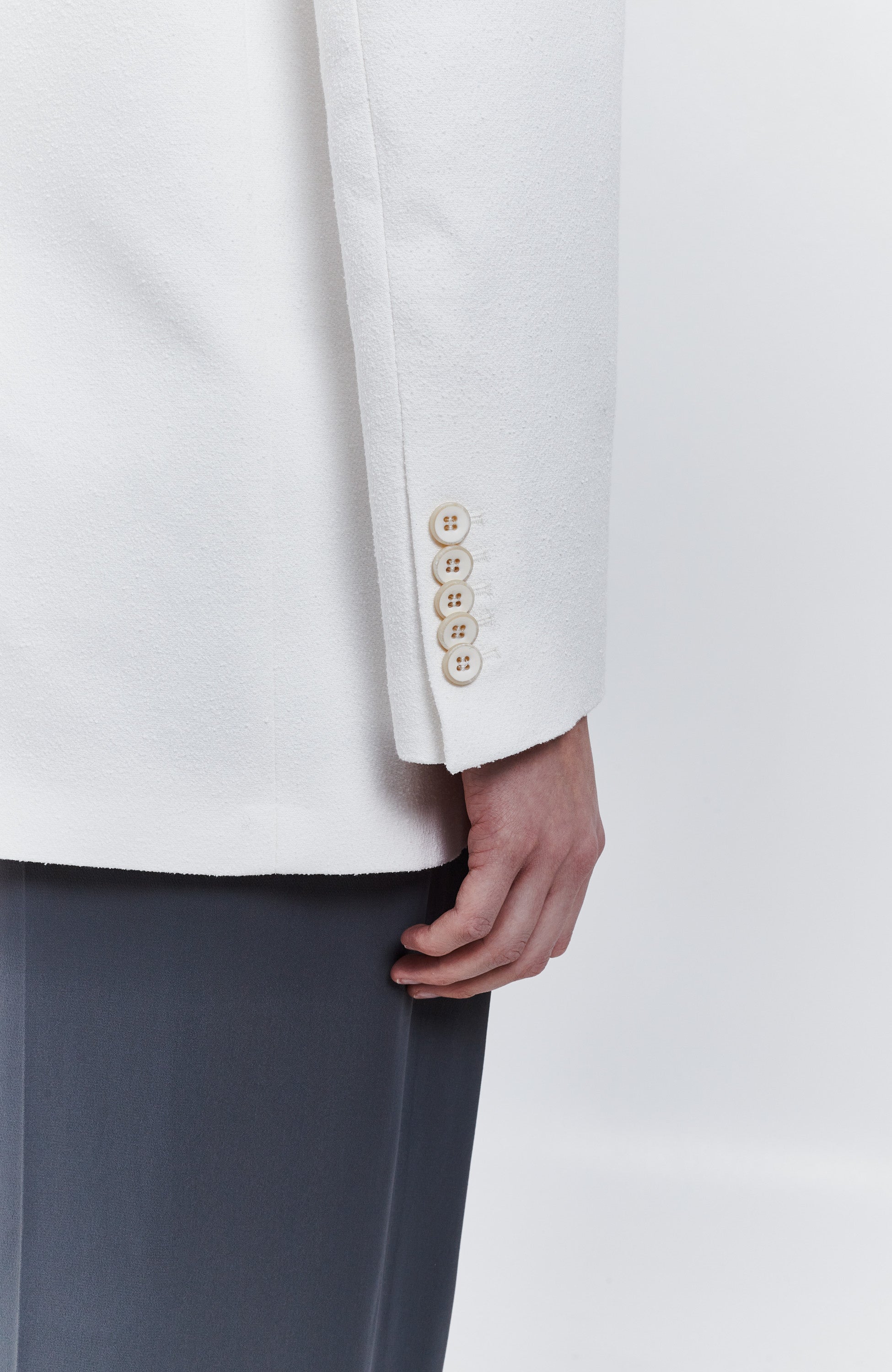 House of dagmar White Oversized blazer image 5