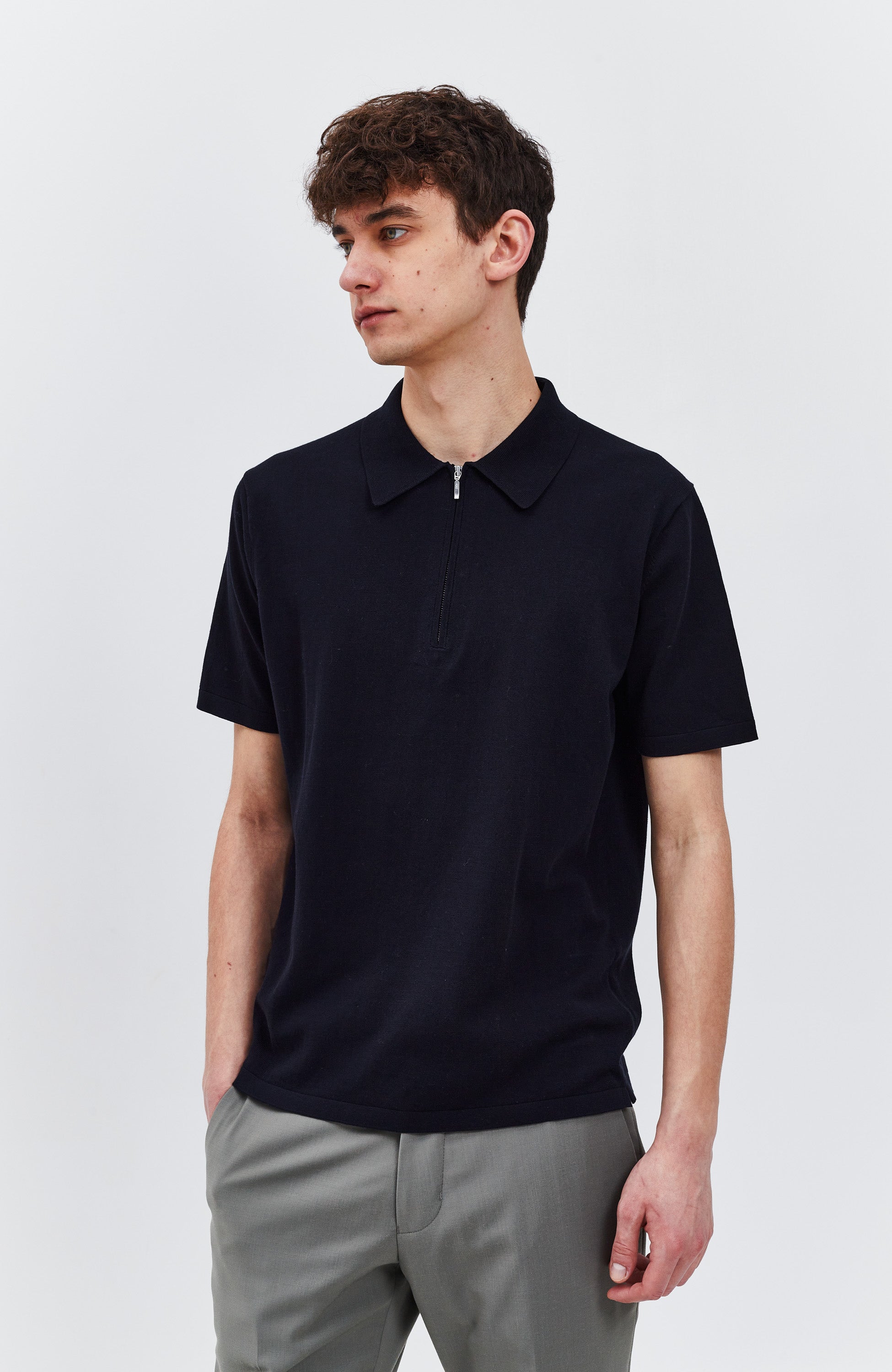Half-zip polo shirt ORBIT SS