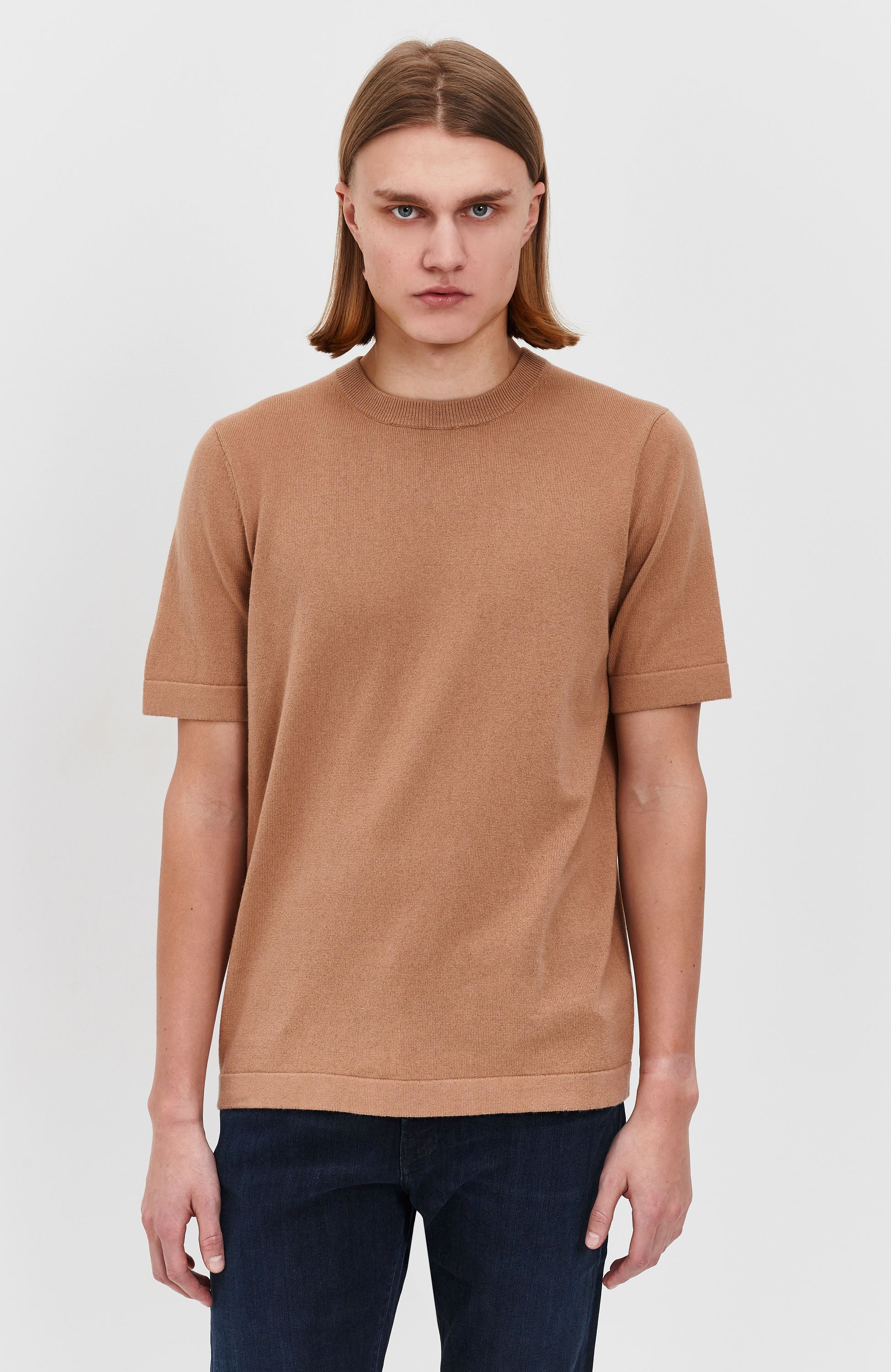 Ftc cashmere Neutral Lühikeste varrukatega sviiter image 3