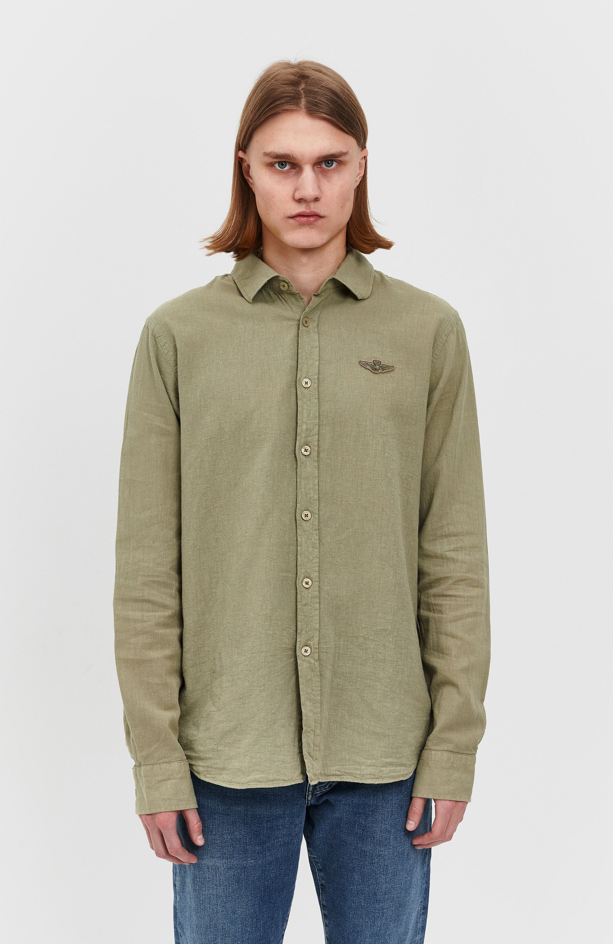 Cotton linen shirt