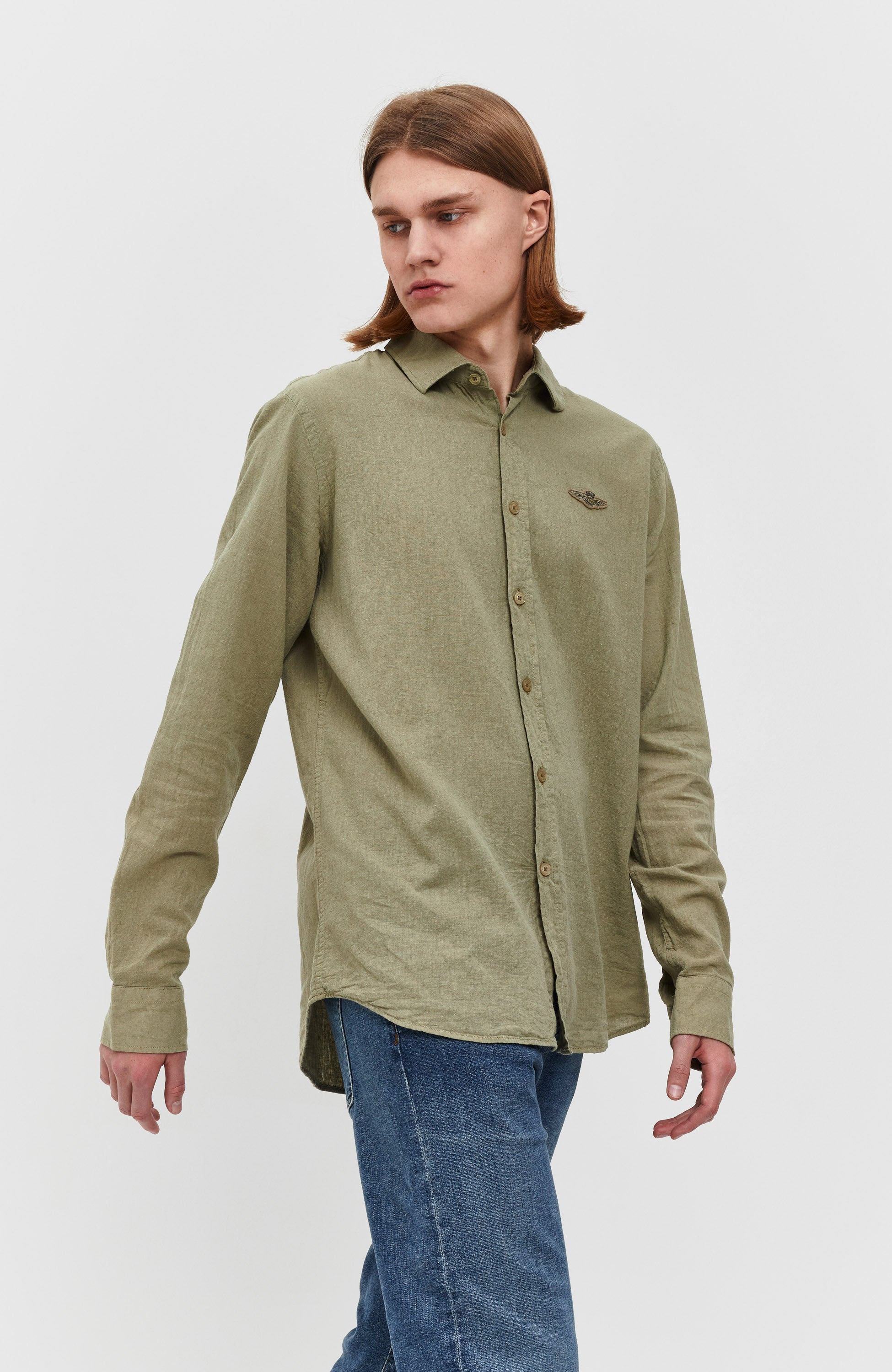 Cotton linen shirt