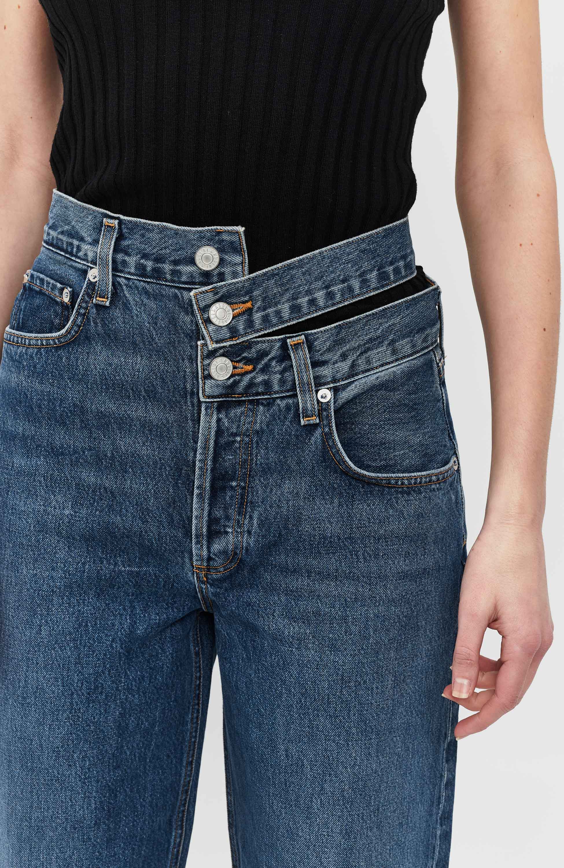 Broken waistband jeans