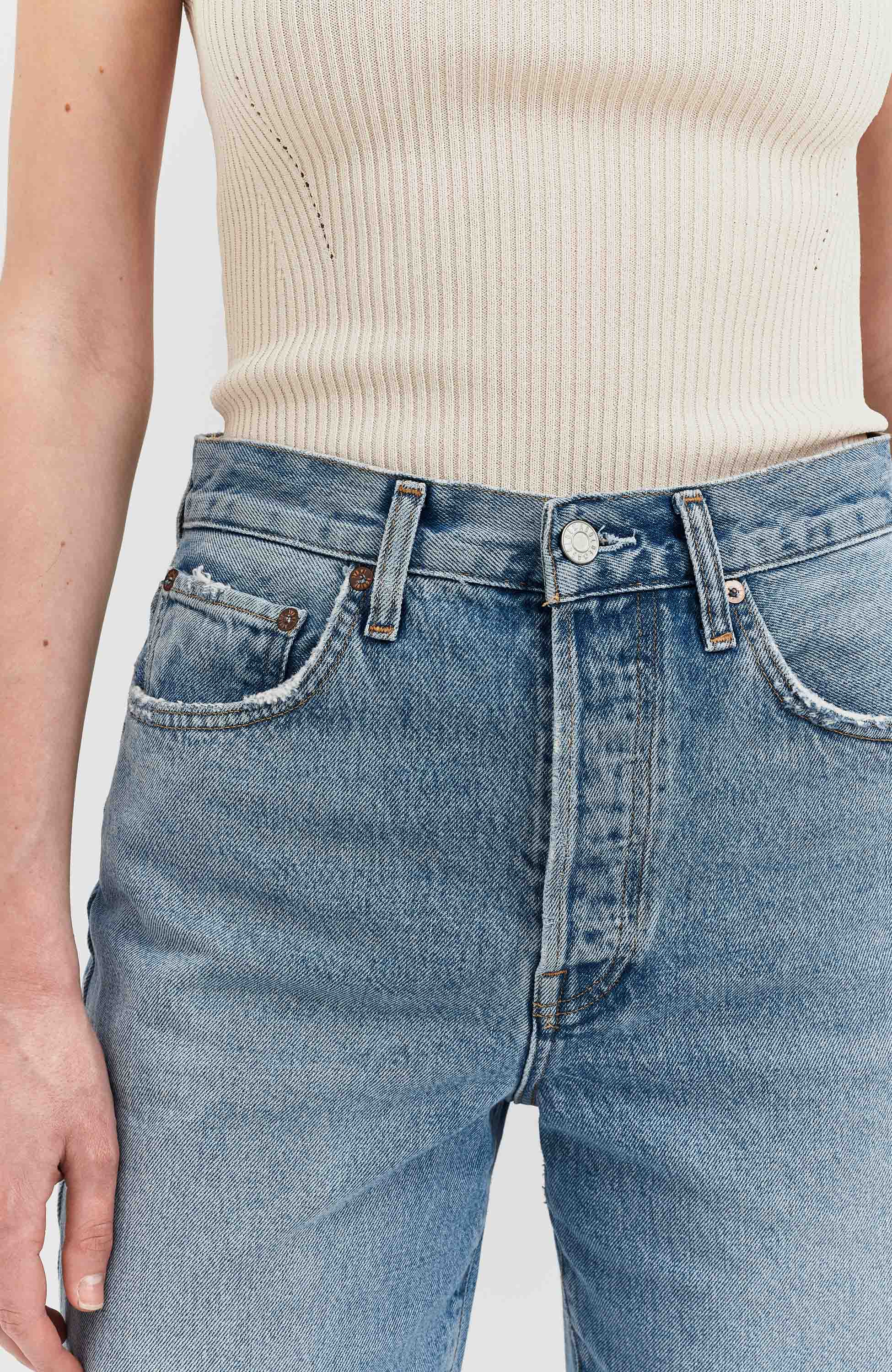 Agolde Blue Loose shorts ira image 4