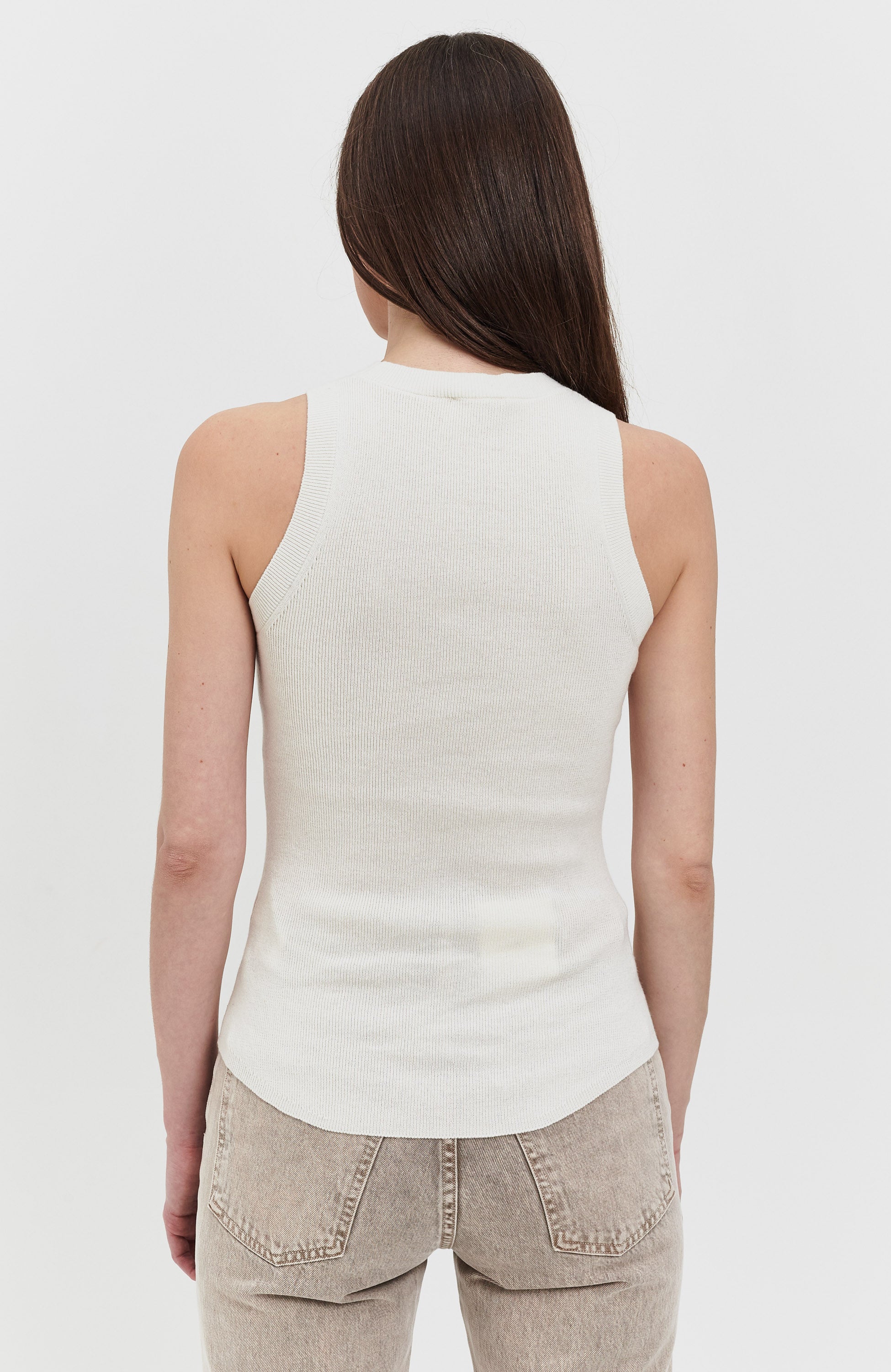 Ftc cashmere Neutral Racer top image 3
