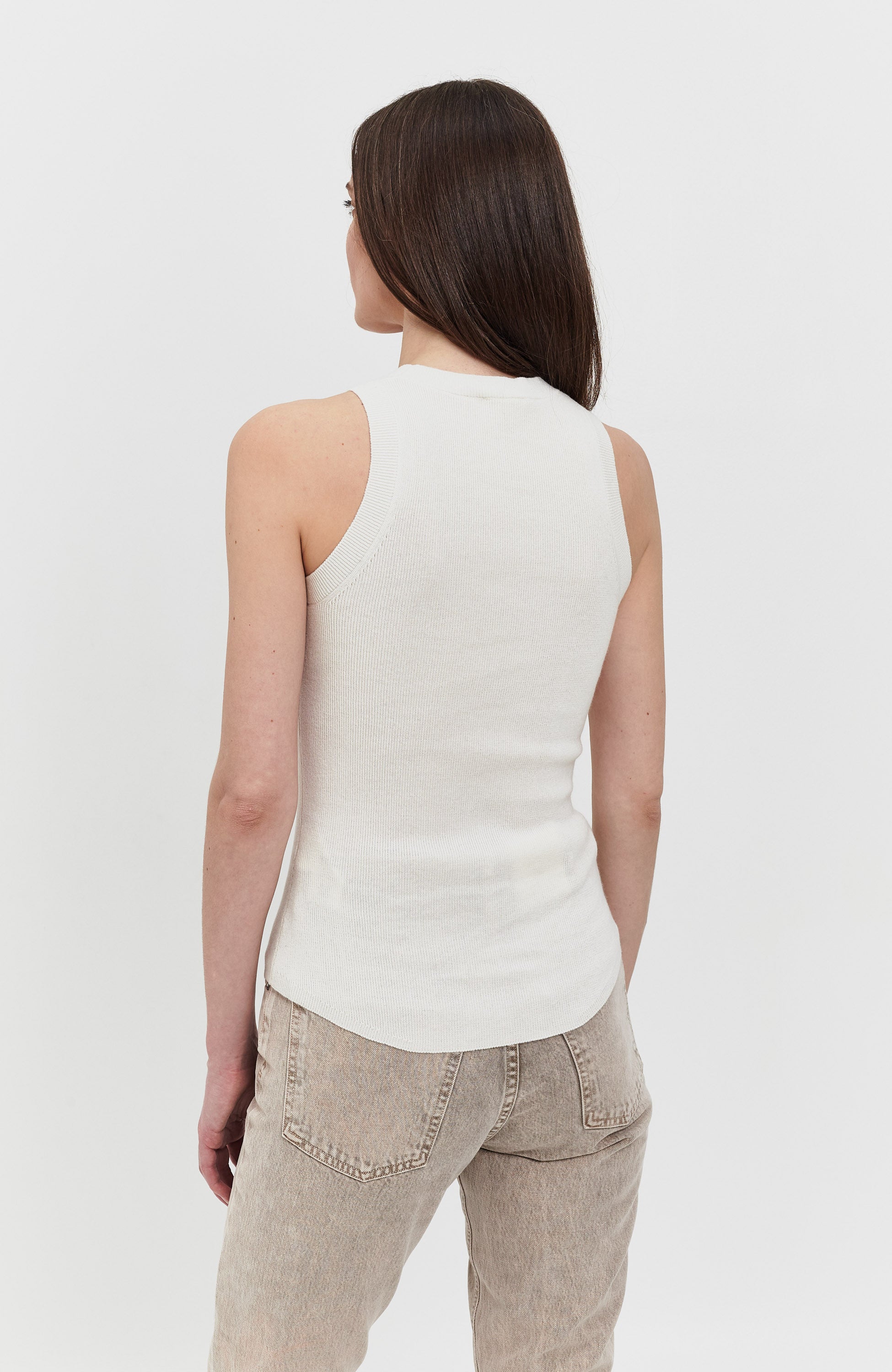 Ftc cashmere Neutral Racer top image 4