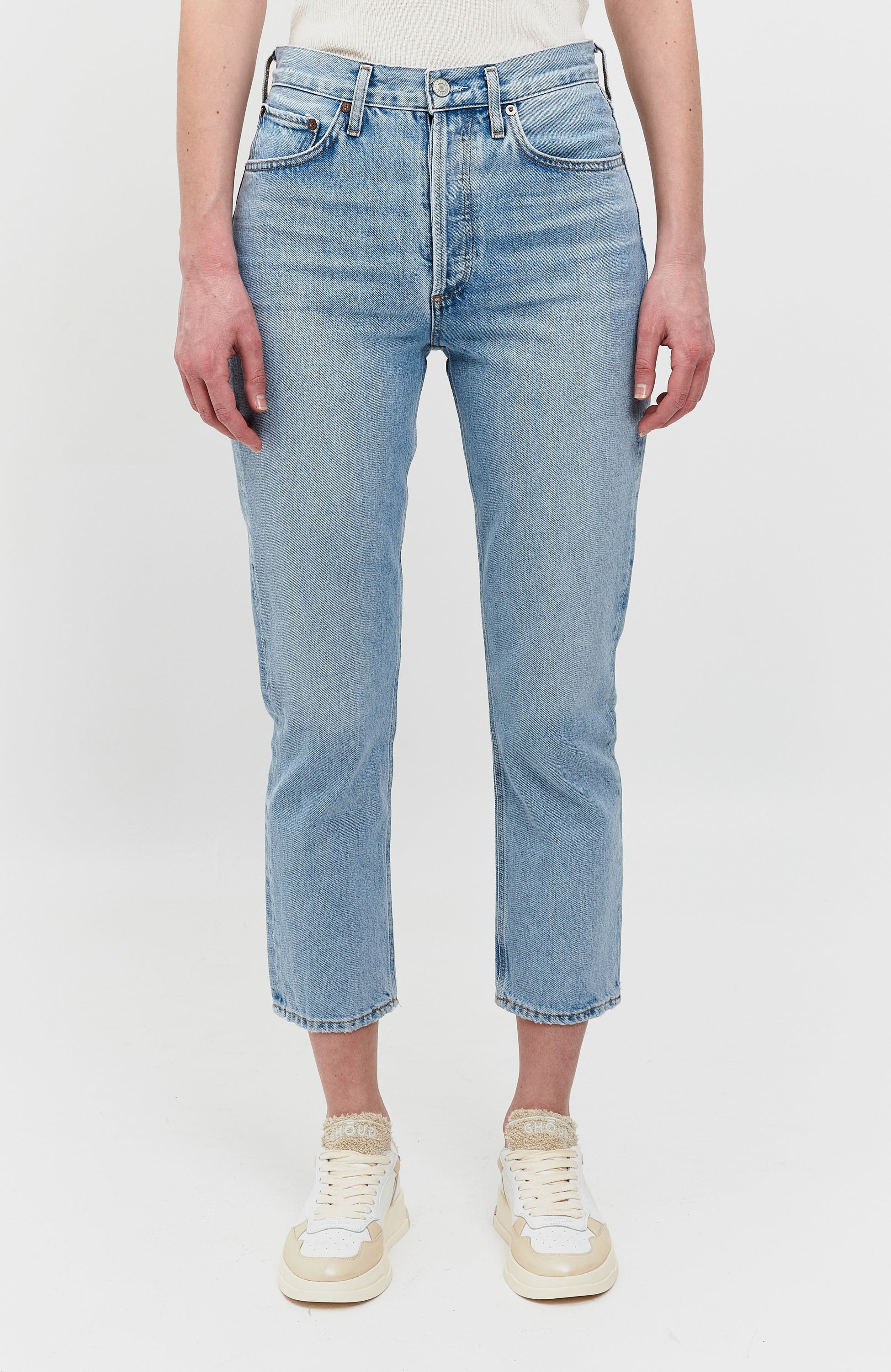 Straight cropped jeans RILEY