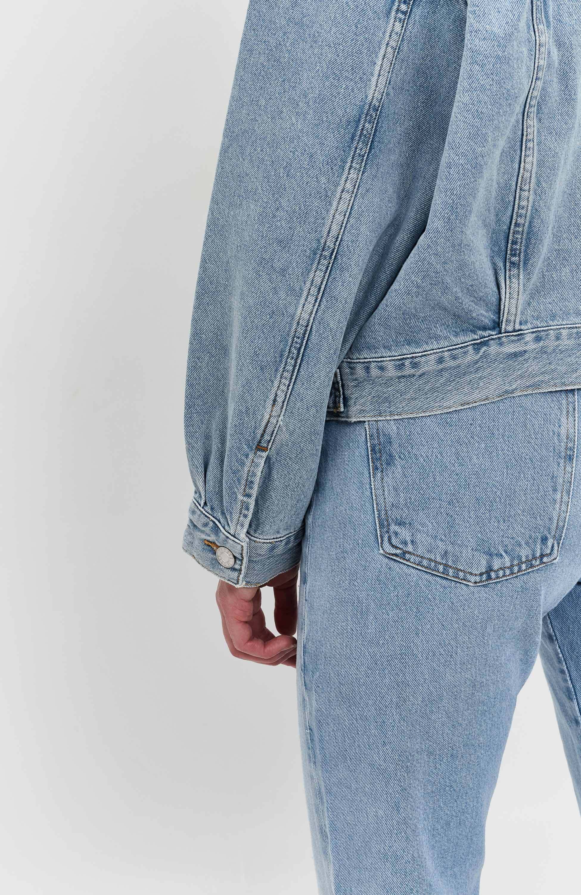 Agolde Blue Oversized denim jacket charli image 5