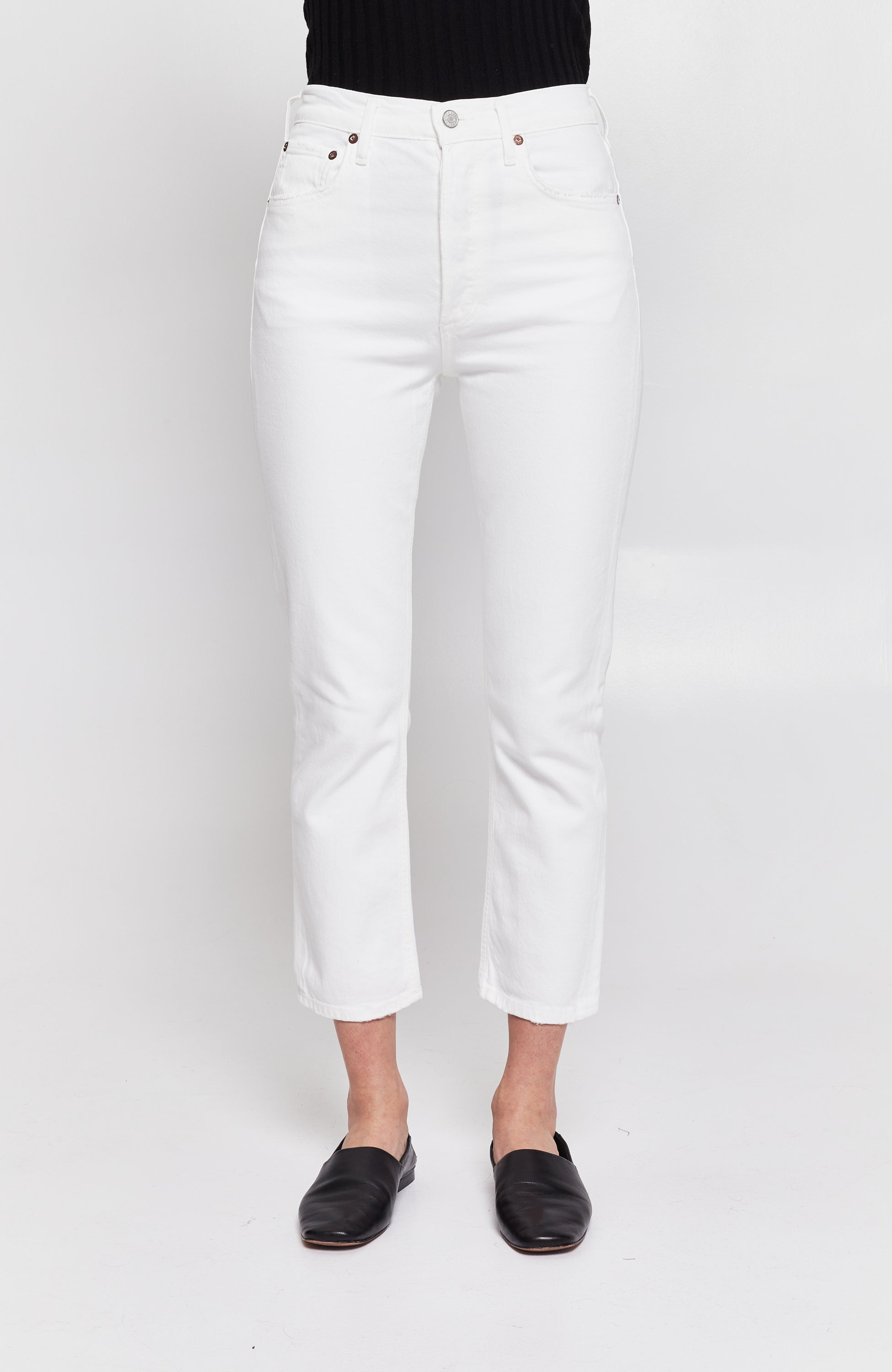 Straight cropped jeans RILEY