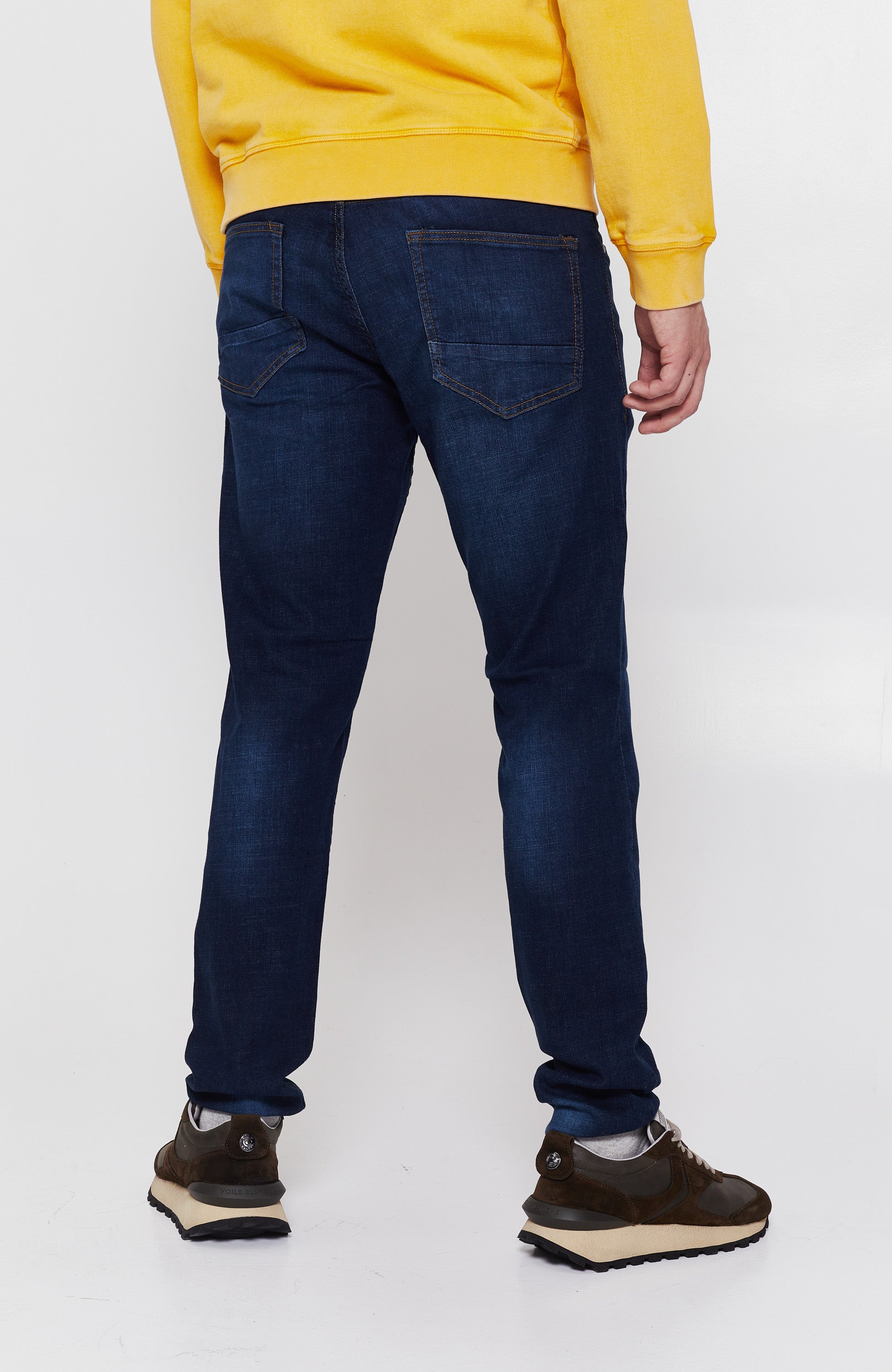 Aeronautica militare Blue Light-wash slim-fit jeans image 3