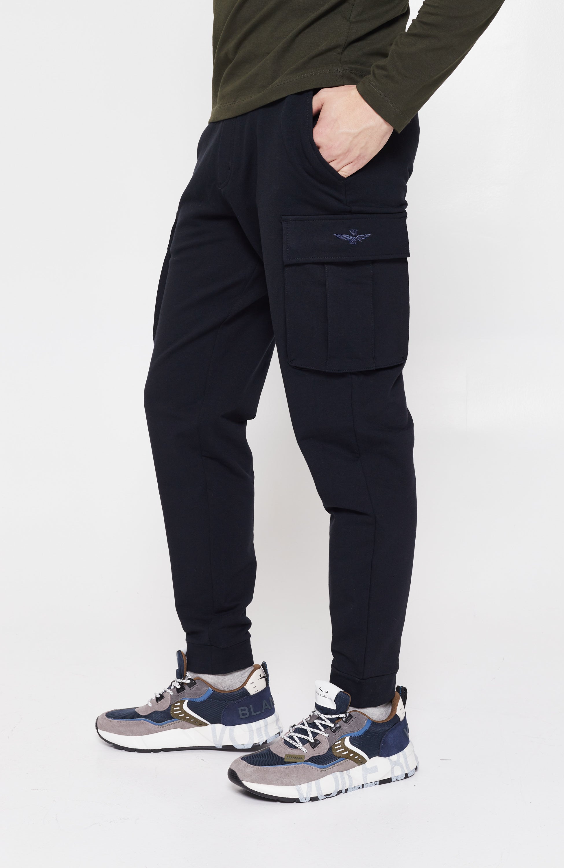 Cargo pocket sweatpants