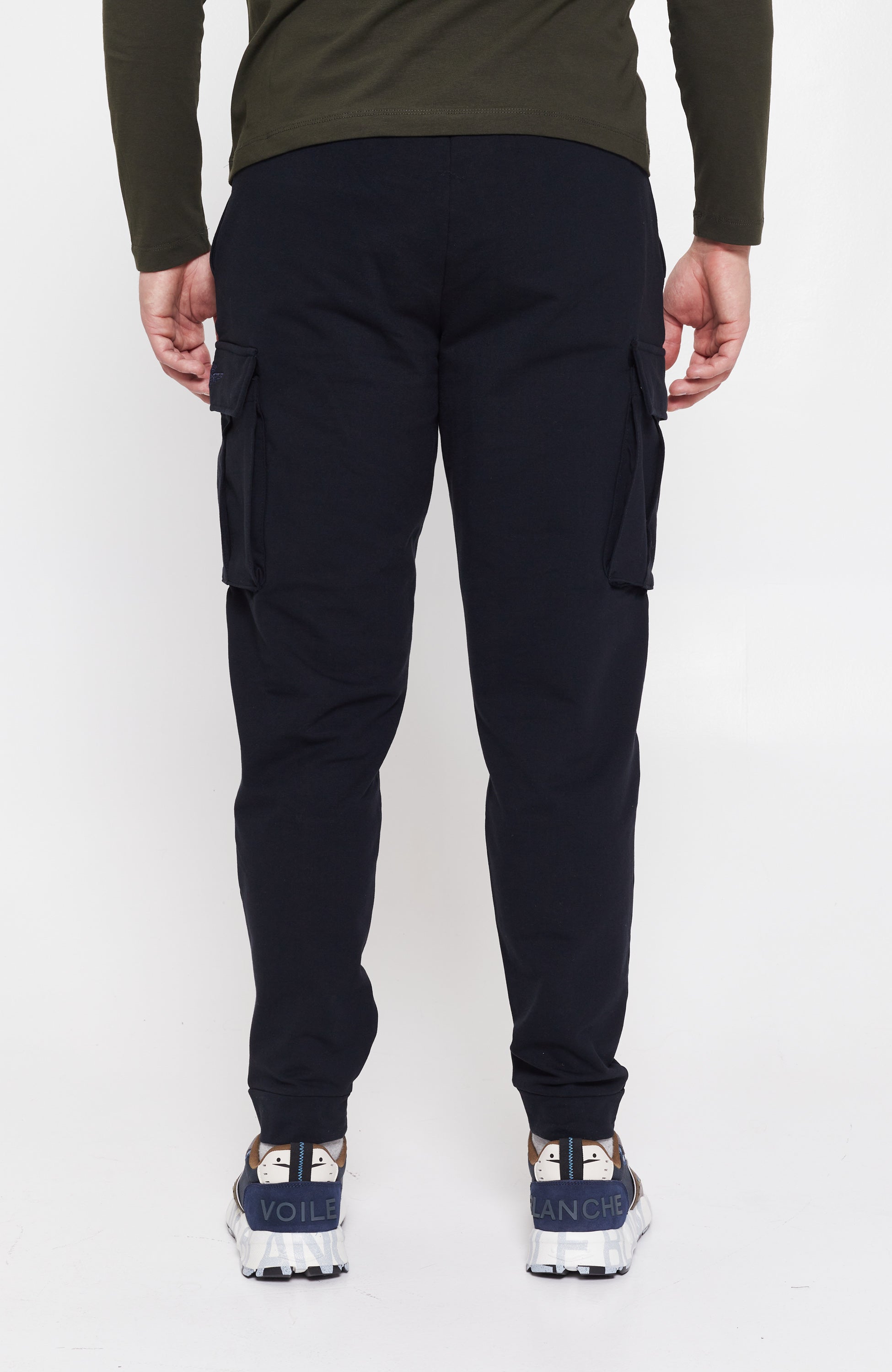 Aeronautica militare Navy Cargo pocket sweatpants image 4