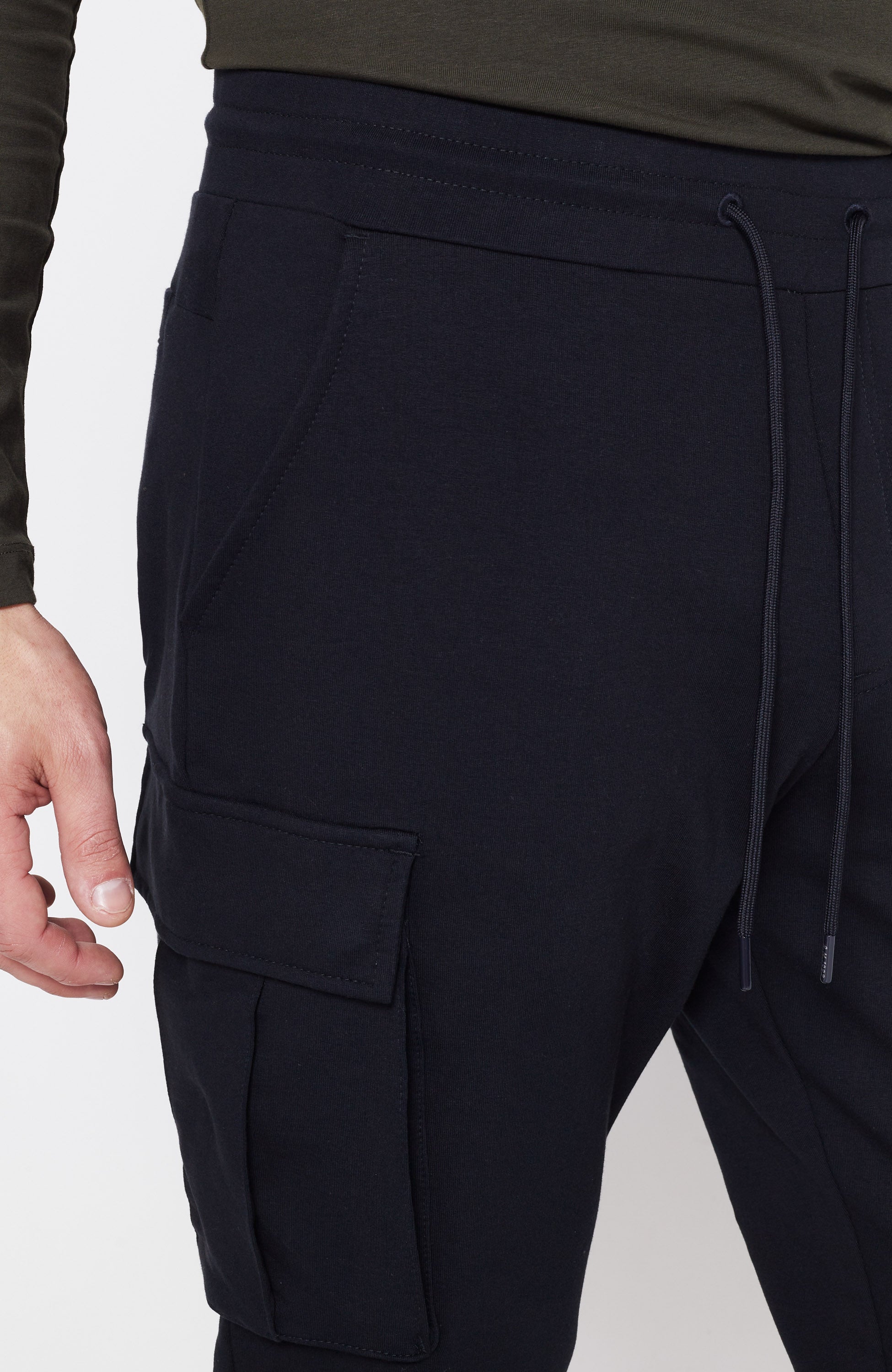 Aeronautica militare Navy Cargo pocket sweatpants image 5