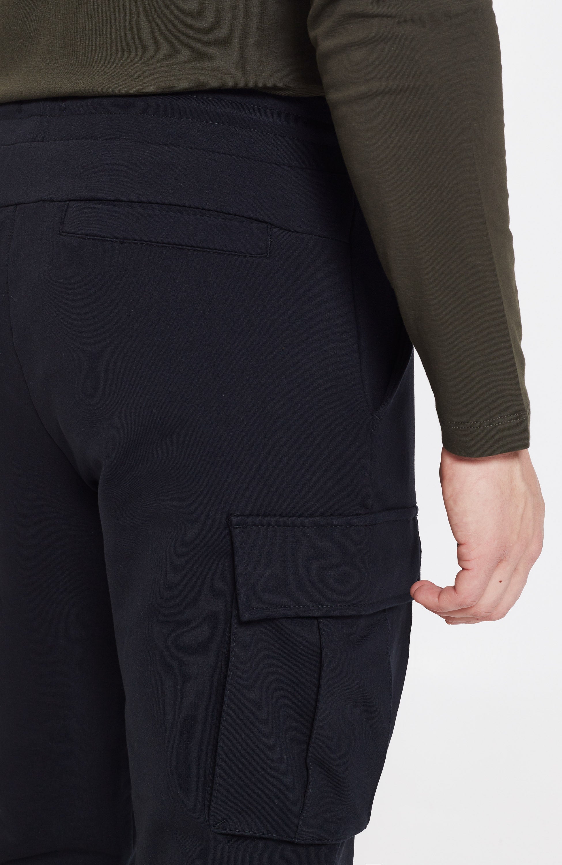 Aeronautica militare Navy Cargo pocket sweatpants image 6