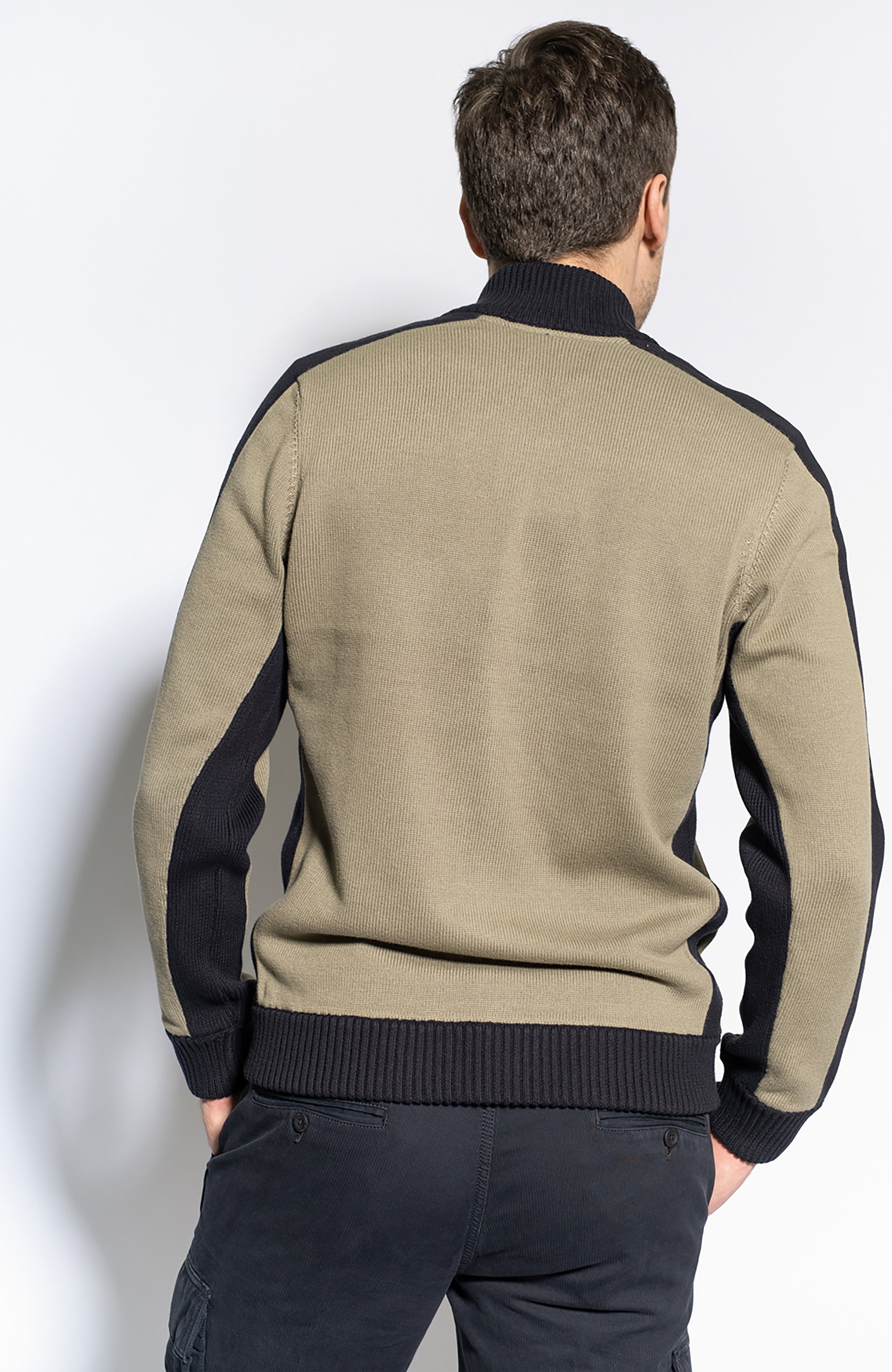 Aeronautica militare Green Sweter z dzianiny image 4