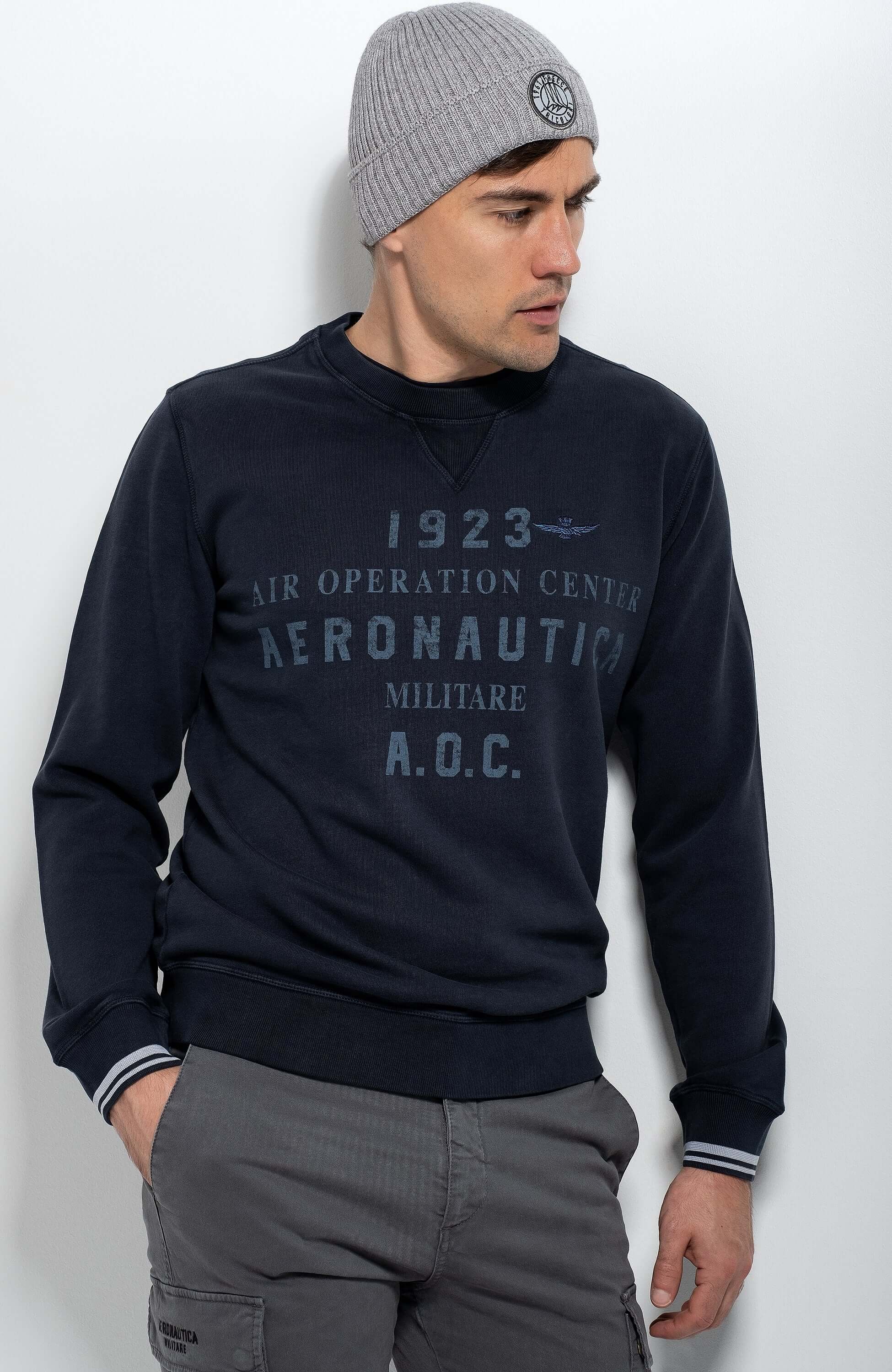 Cotton sweatshirt AERONAUTICA MILITARE