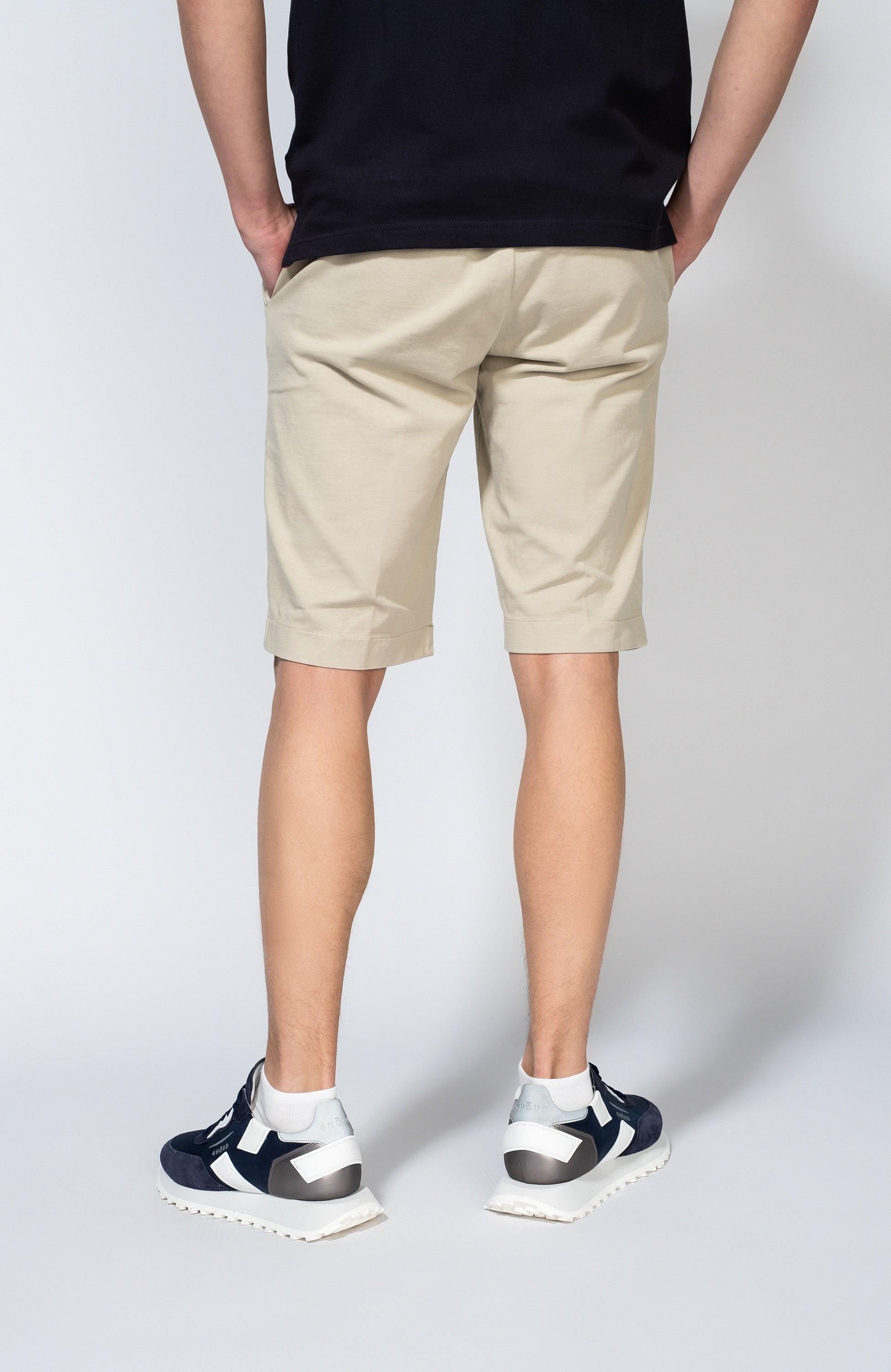 Tailored jersey shorts